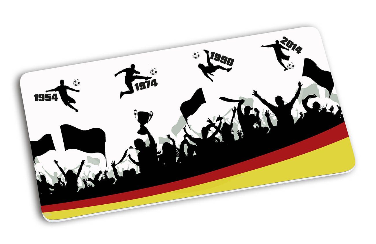 Frühstücksbrett Fußball Jahreszahlen
