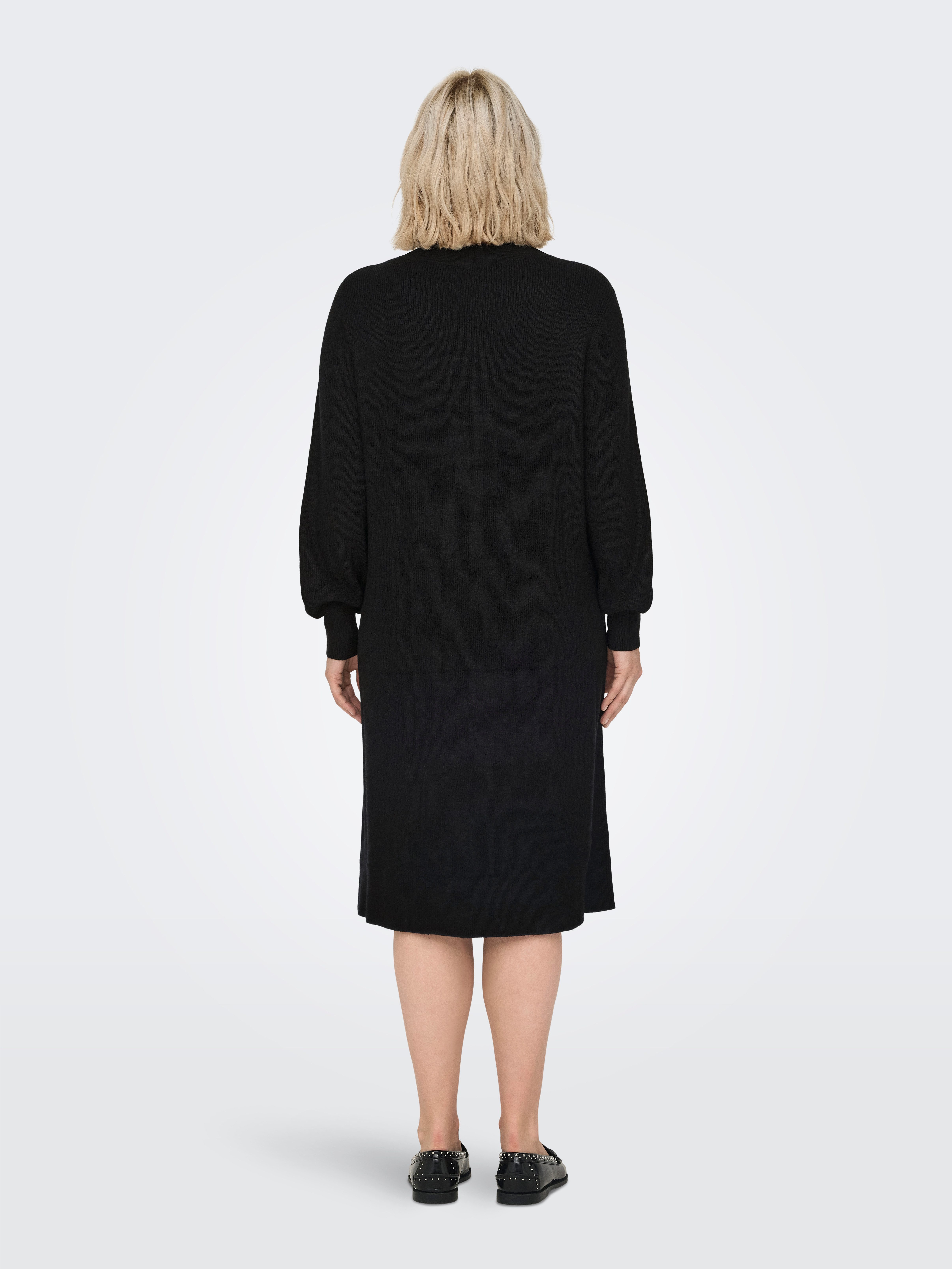 ONLY CARMAKOMA Strickkleid CARKATIA LS V-NECK günstig online kaufen