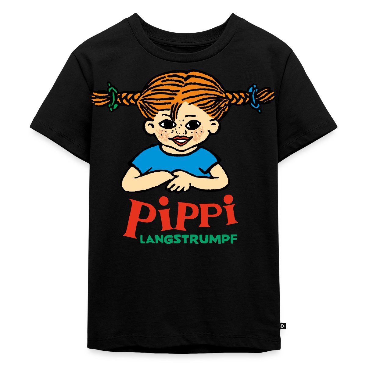 T-Shirt Pippi Langstrumpf Logo Kinder Premium T-Shirt