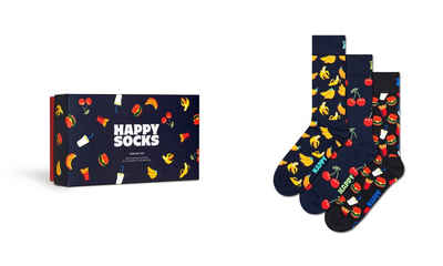 Happy Socks Шкарпетки (Box, 3-Paar) Food Gift Set
