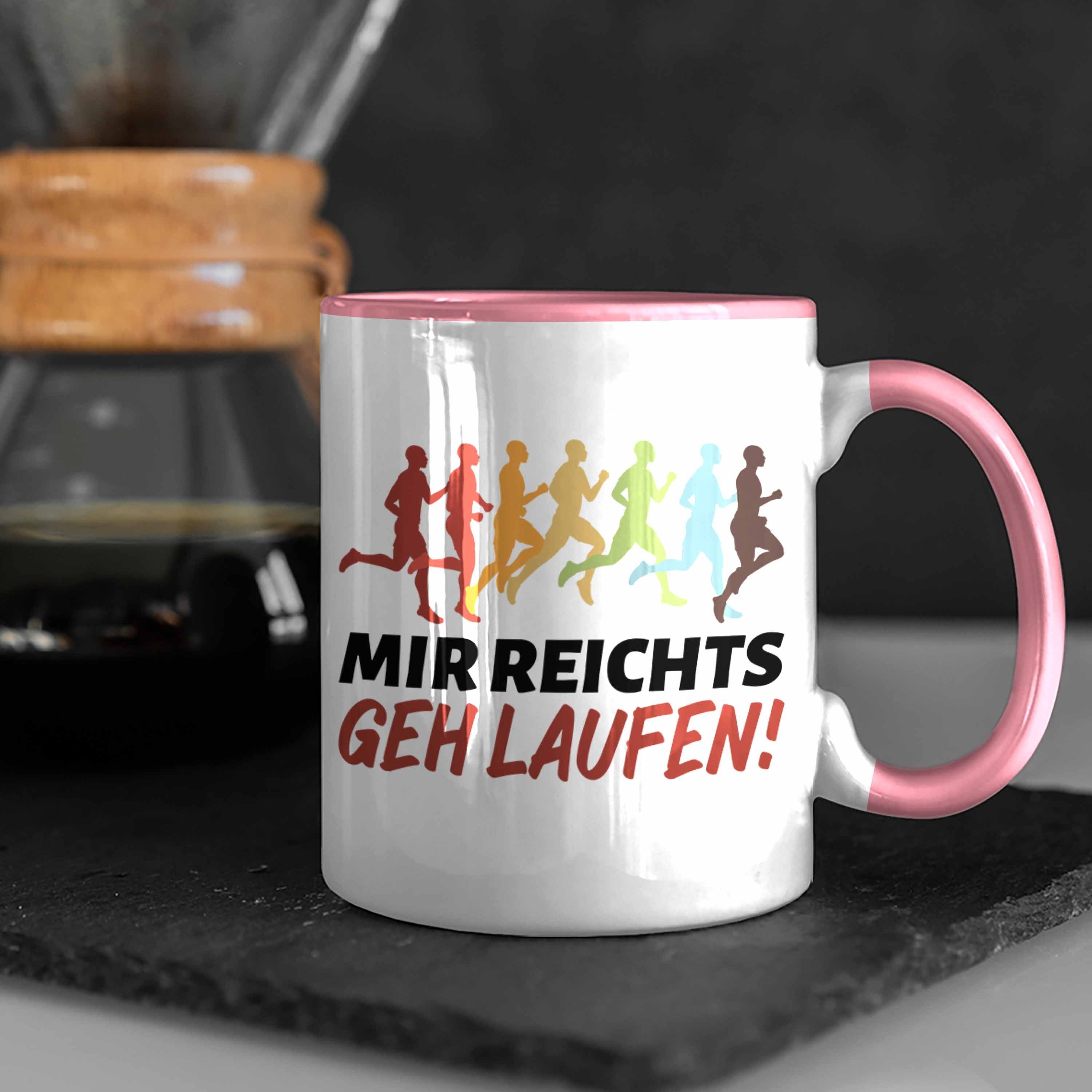 Ich Tasse Geh Reichts Tasse Geschenkid für Rosa Laufen Mir Läufer Trendation Jogger Geschenk