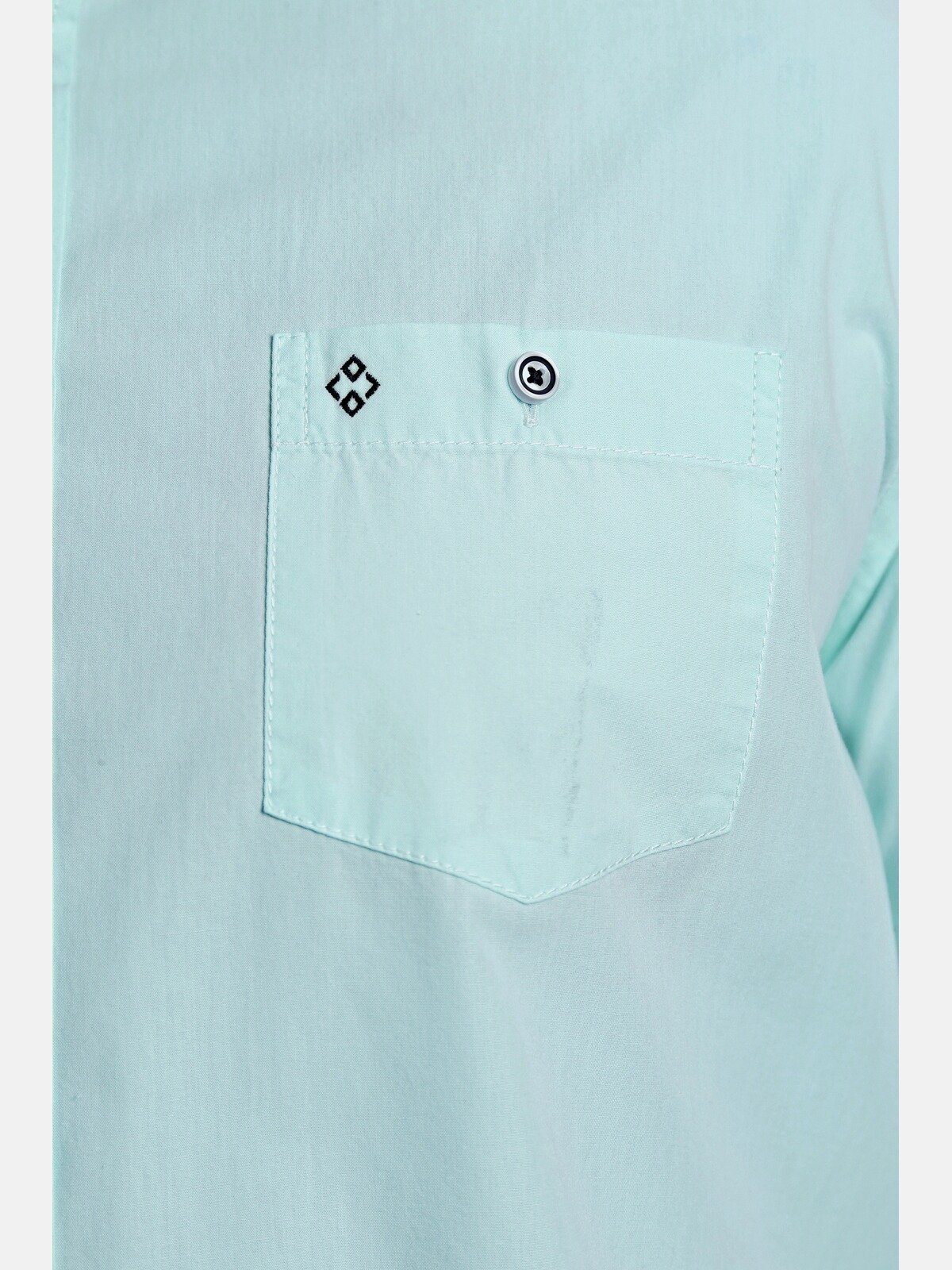 Charles Colby Kurzarmhemd DUKE GRAYSON grafischer Kragen, Comfort Fit