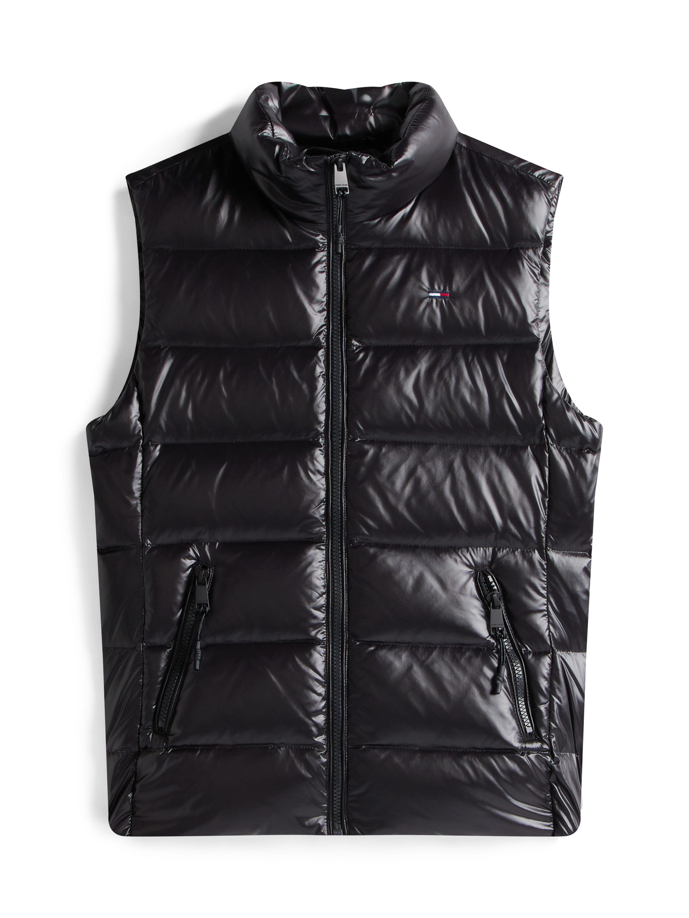 Tommy Jeans Steppweste TJW SLIM ZIP PRINT DOWN VEST