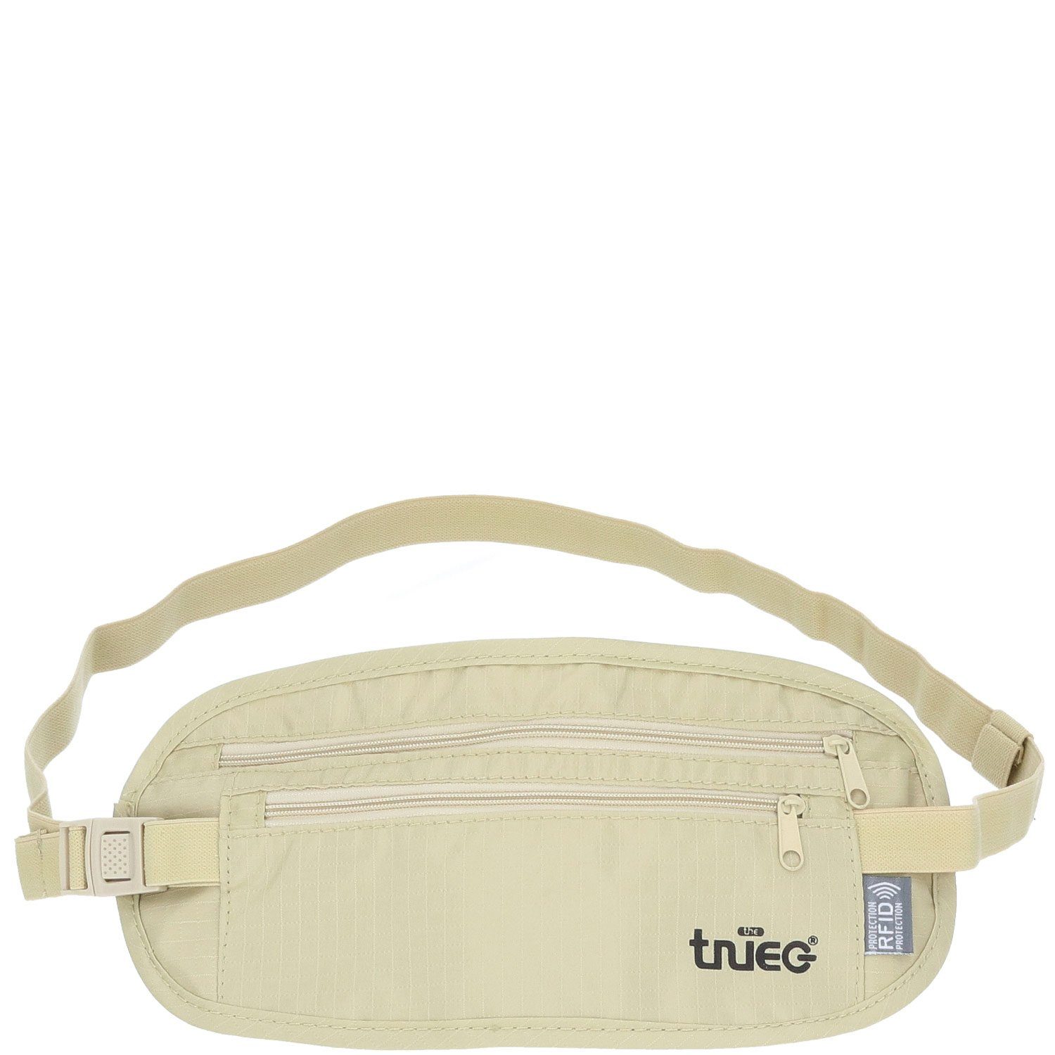 TheTrueC Umhängetasche TheTrueC RFID-Schutz Hüfttasche beige (Stück, Stück)