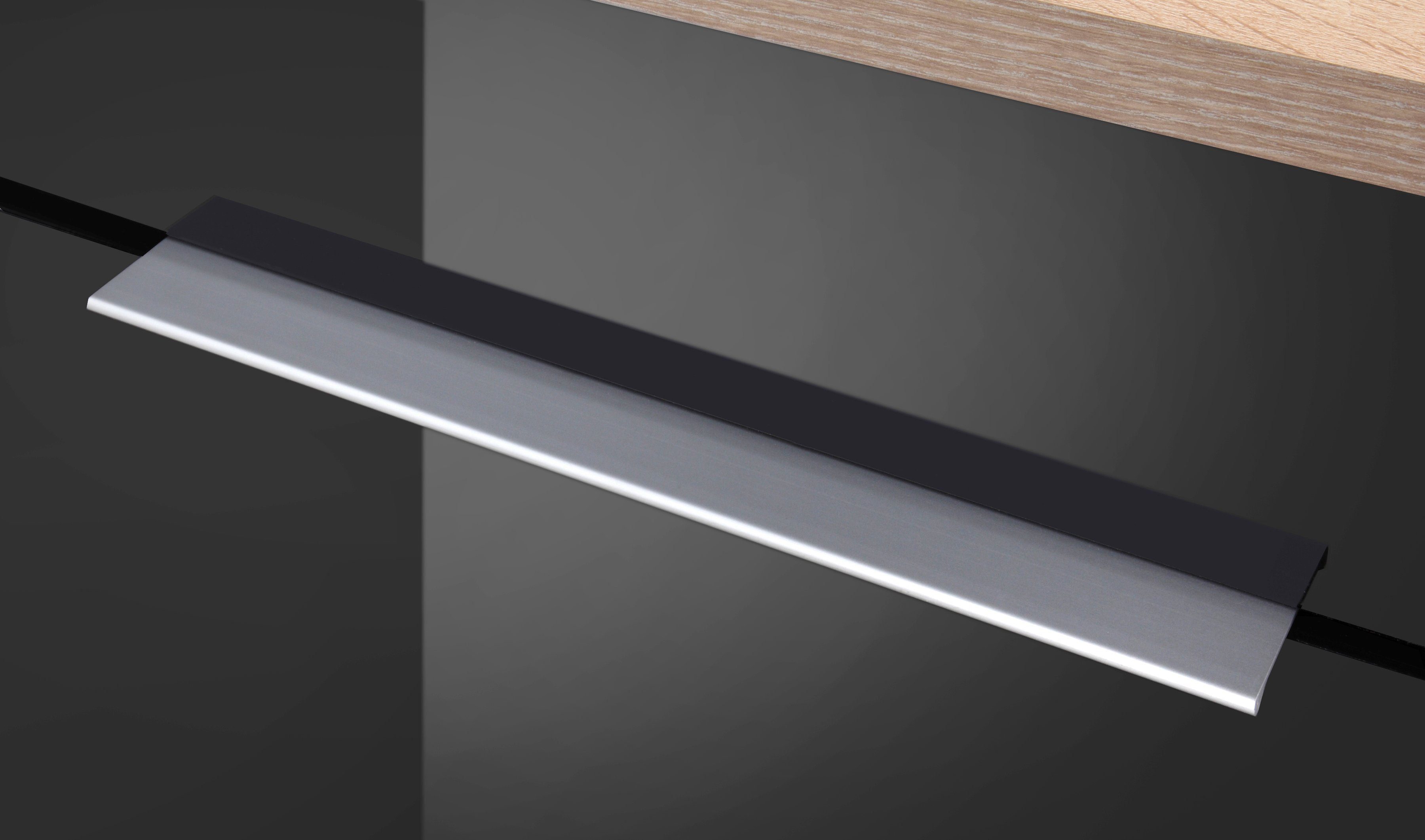KOCHSTATION Spülenschrank KS-Brindisi 110 cm breit, inkl. Möbeltür für Geschirrspüler sowie Einbauspüle