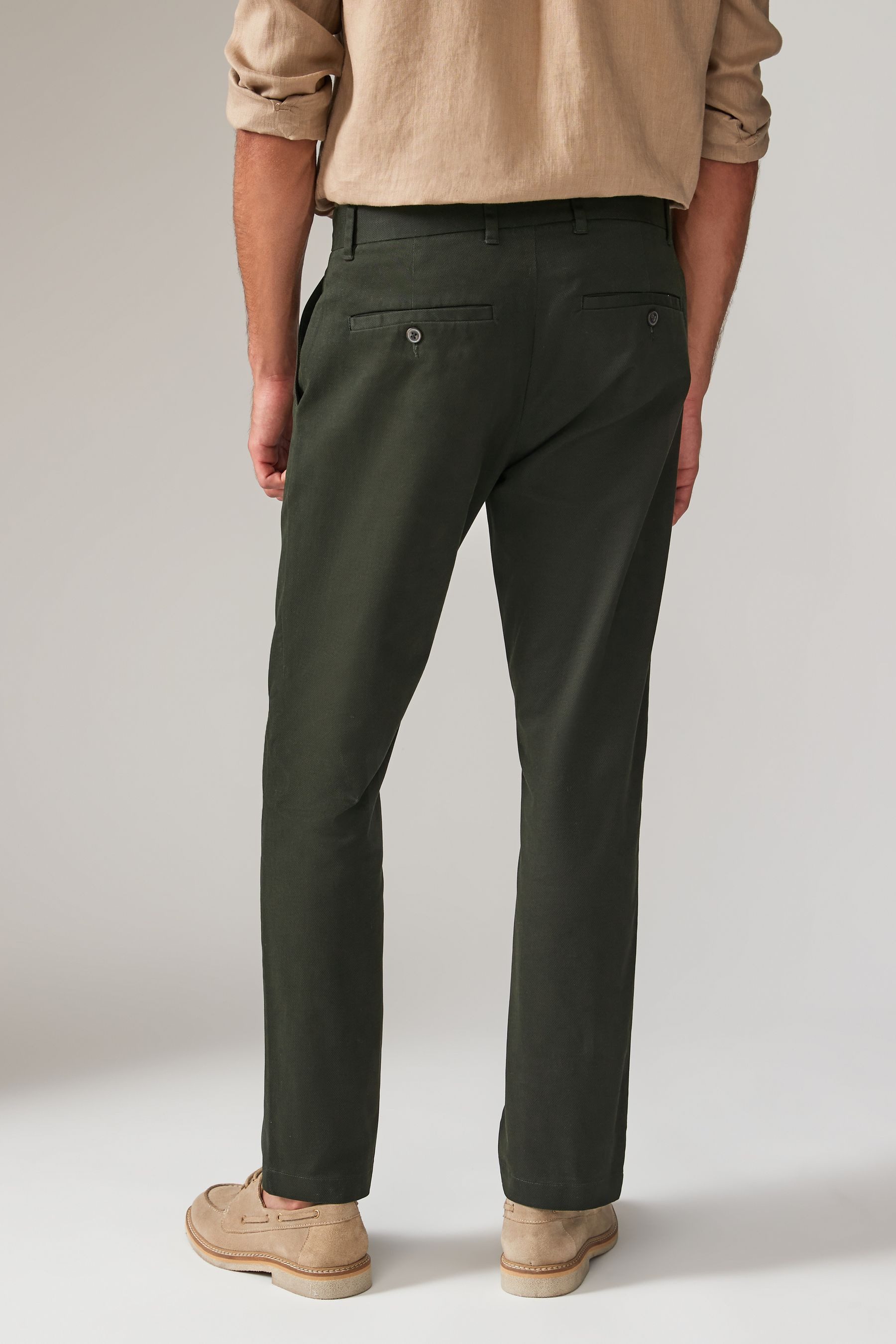 Next Chinohose Weiche Slim Fit Stretch-Chinohose günstig online kaufen