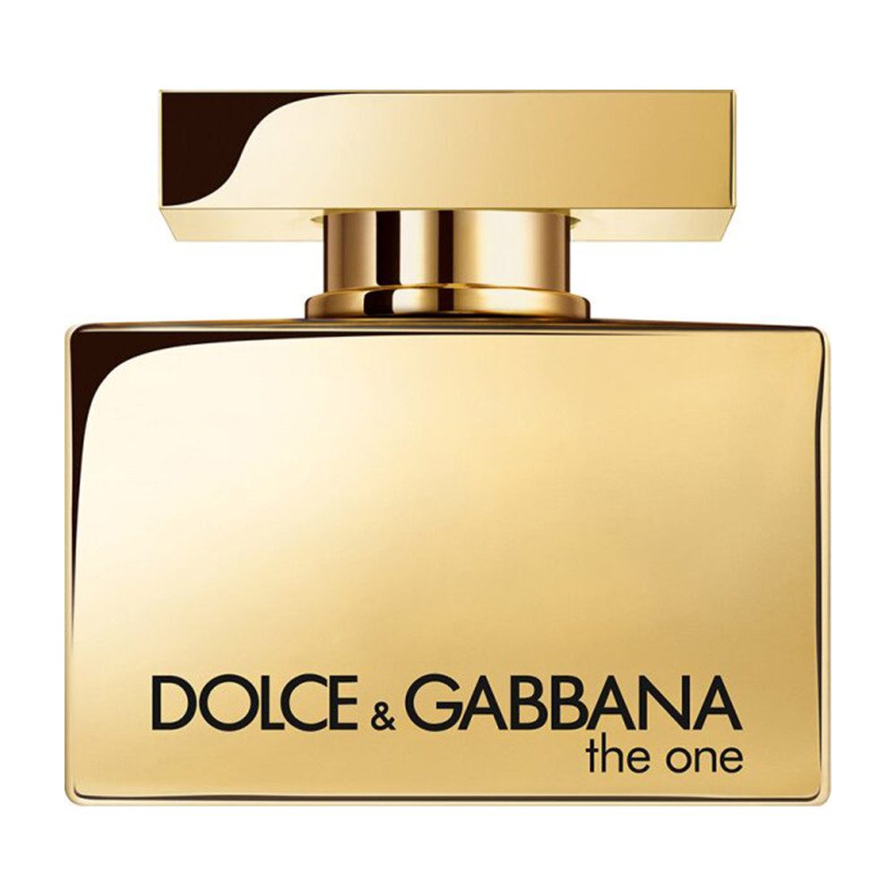 DOLCE & GABBANA Eau de Parfum Dolce & Gabbana The One Gold Eau de Parfum Intense, Luxuriöser Duft mit Pflaume, Rose und Jasmin in goldener Verpackung