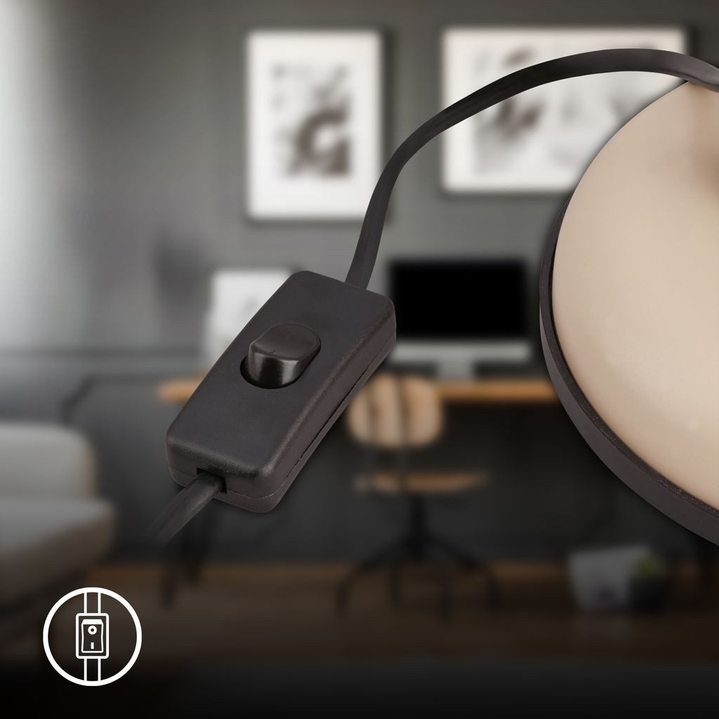 Briloner Leuchten Tischleuchte 7394011, ohne Leuchtmittel, Abhängig vom Leuchtmittel - Warmweiß / Neutralweiß / Kaltweiß