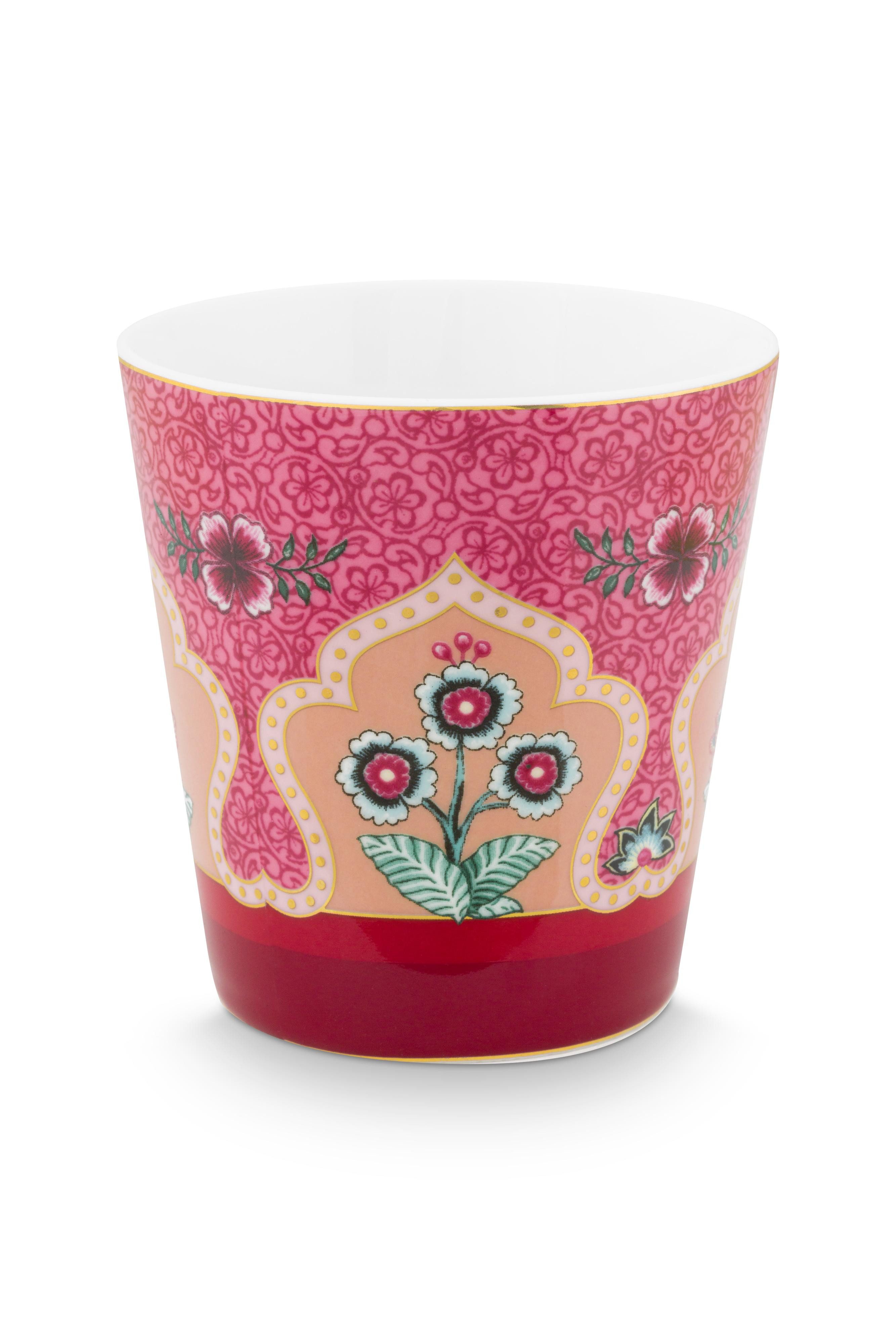 PiP Studio Tasse PiP Studio, Geschenkset Tassen ohne Grif, Oriental Flower Festival, 4-tlg., Porzellan