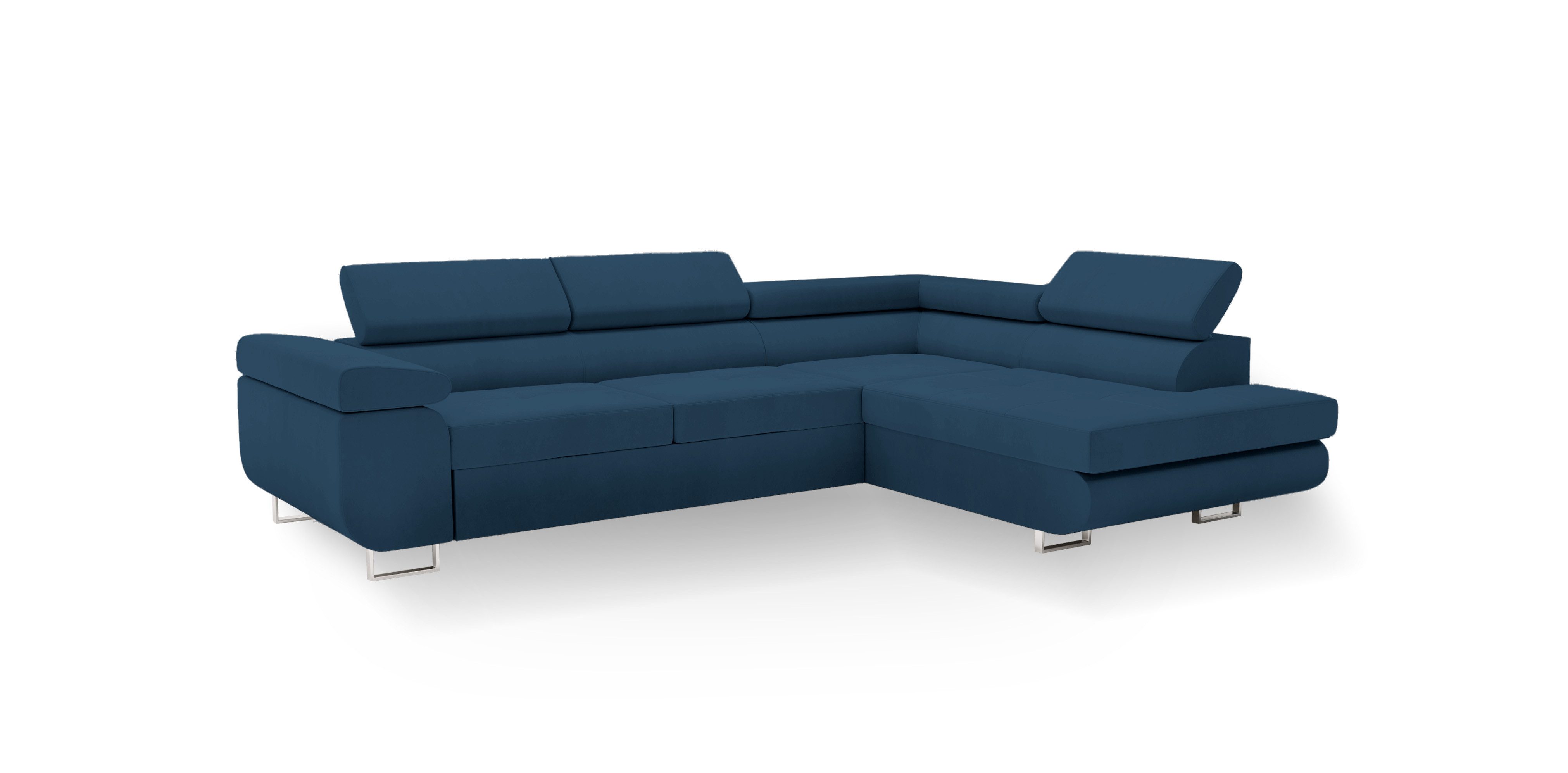 Goldstoff Ecksofa hochwertiges Sofa mit Schlaffunktion, günstig online kaufen