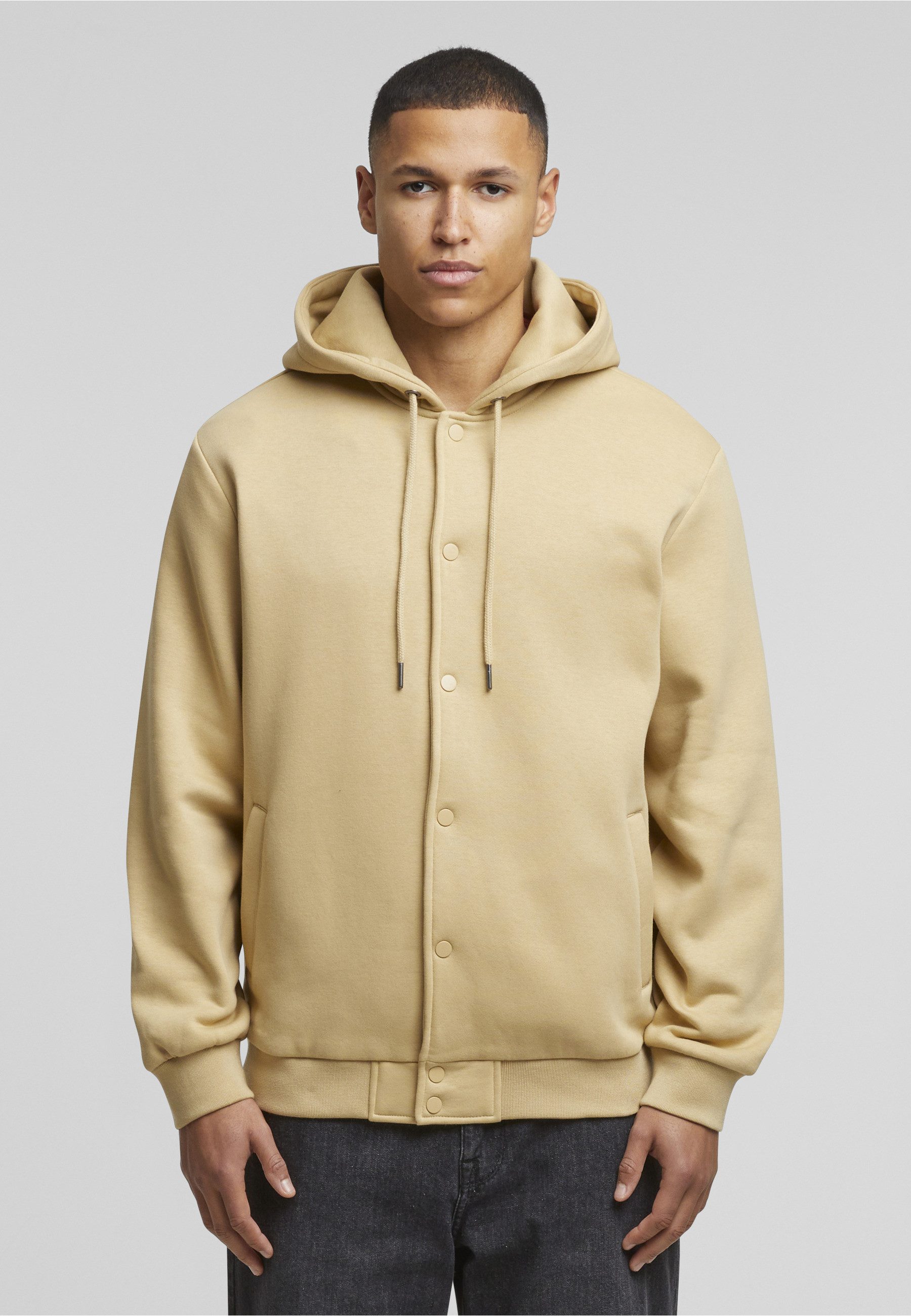 URBAN CLASSICS Sweatjacke Urban Classics Fluffy Fleece Hoodjacket