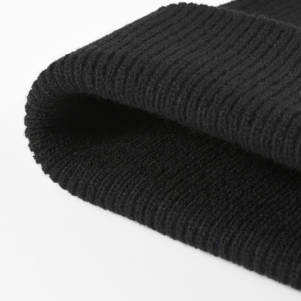axy Beanie Kinder Winter Rippstrick Beanie Strickmütze Wintermütze 1-6 Jahren Kindermütze für Jungen Mädchen Kleinkind Unisex Unifarbe