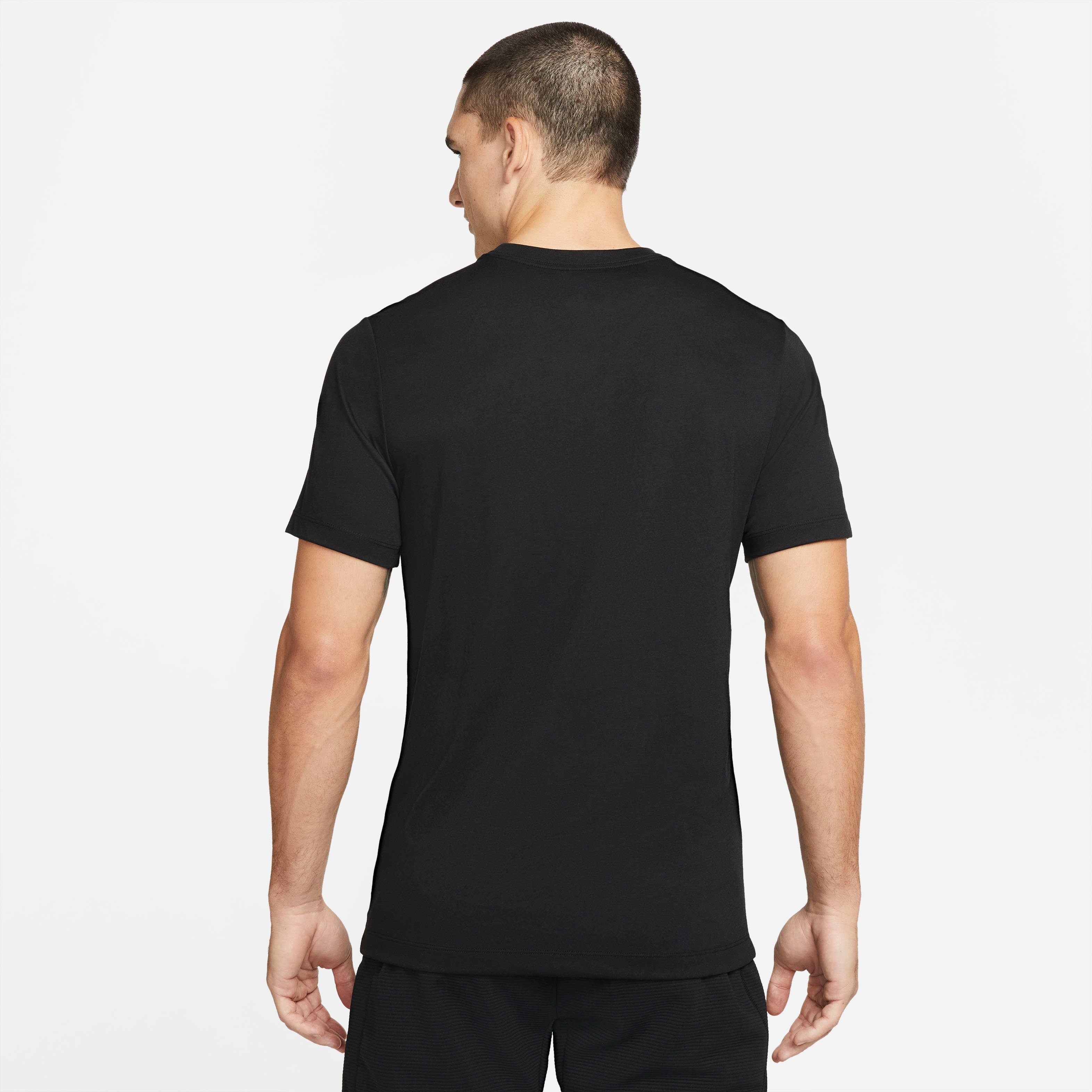 Nike Trainingsshirt Men's BLACK Dri-FIT Training Pro T-Shirt