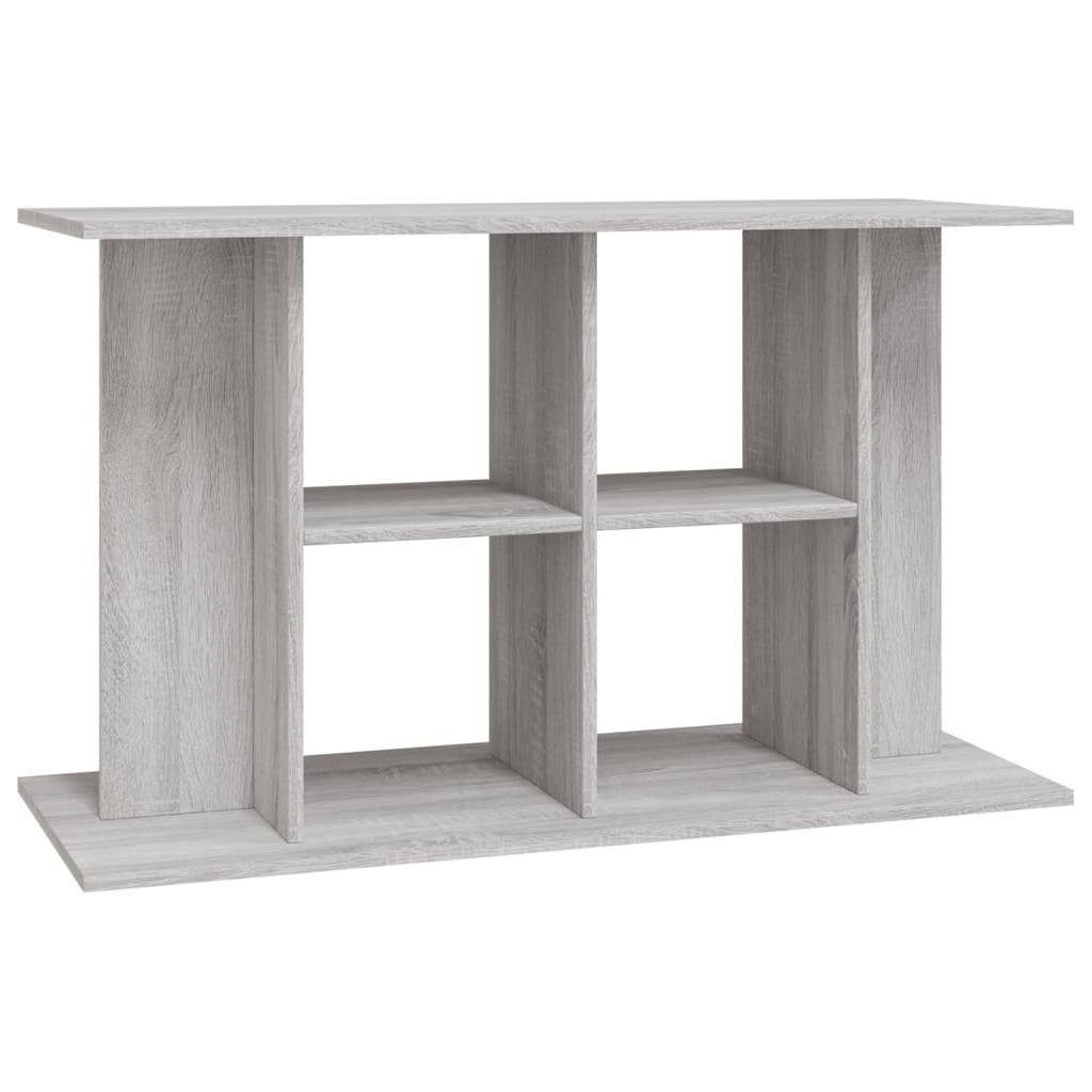 Aquariumunterschrank Aquariumständer Grau Sonoma 100x40x60 cm Spanplatte Aquarium Unterstan