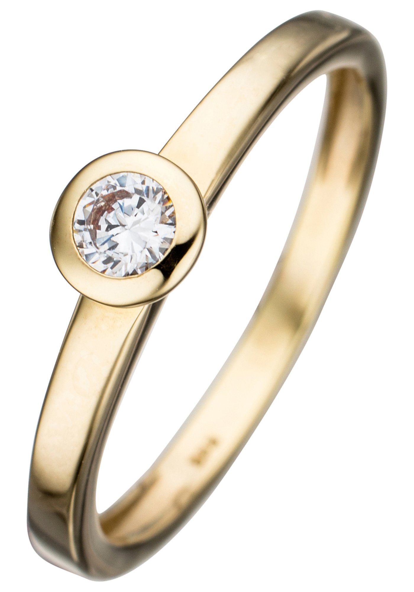 JOBO Goldring, 333 Gold mit Zirkonia günstig online kaufen
