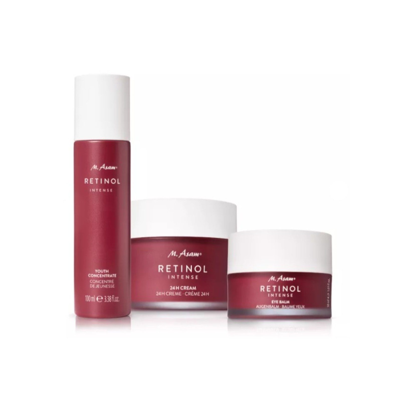Gesichtspflege-Set RETINOL INTENSE Faltenglättende Pflegeroutine
