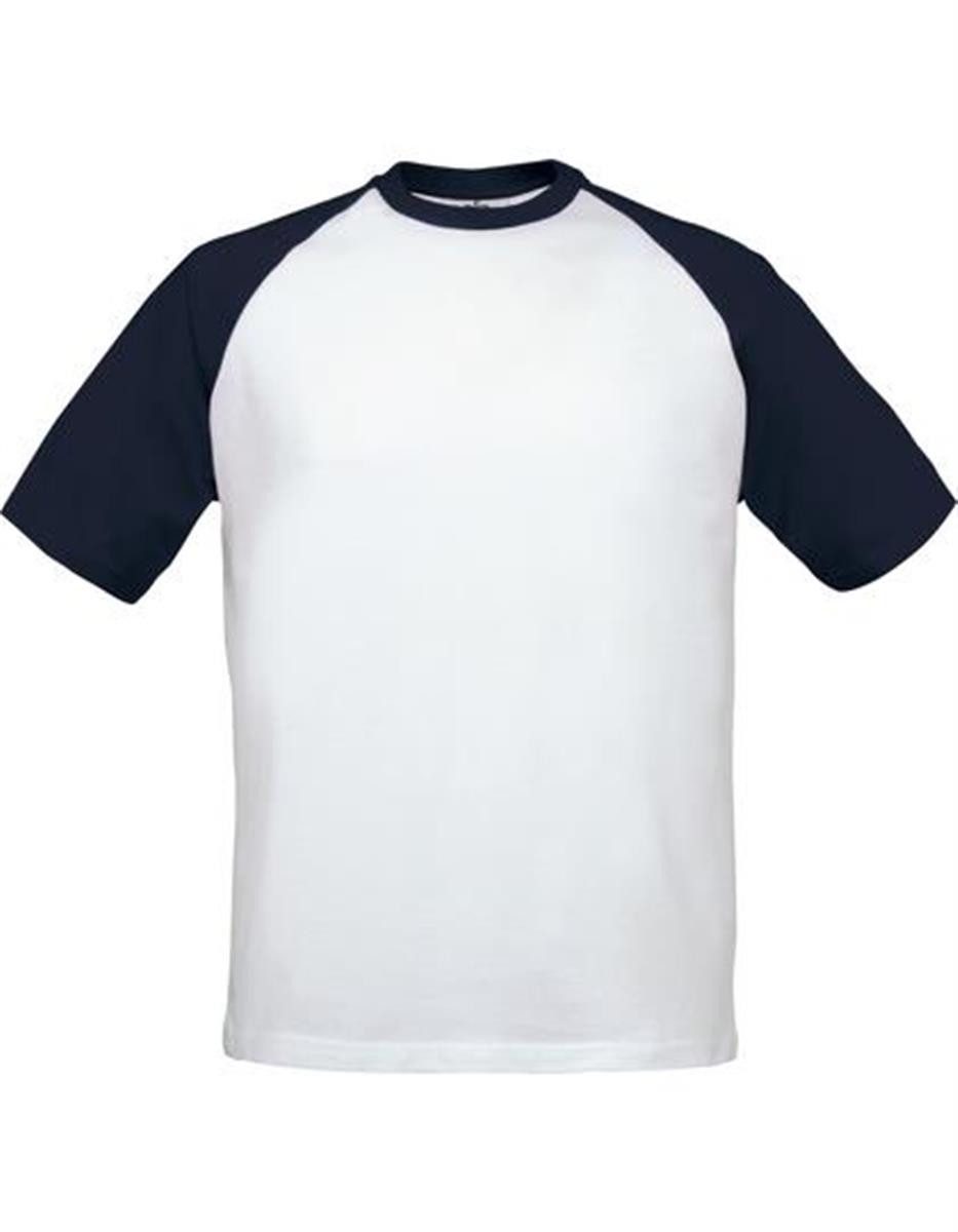 Rundhalsshirt Base-Ball Herren T-Shirt