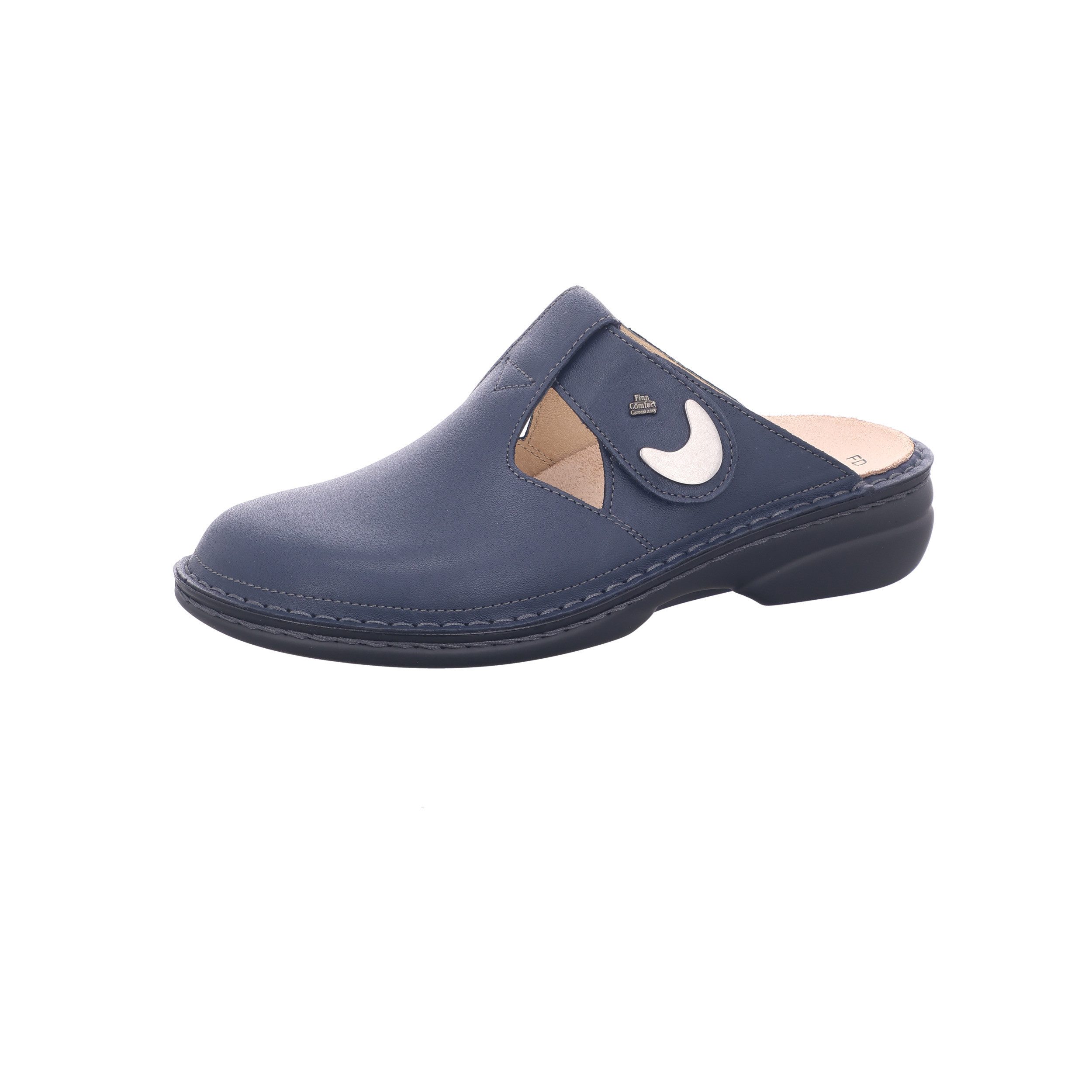 FinnComfort - Belem - Atlantik blau Pantolette