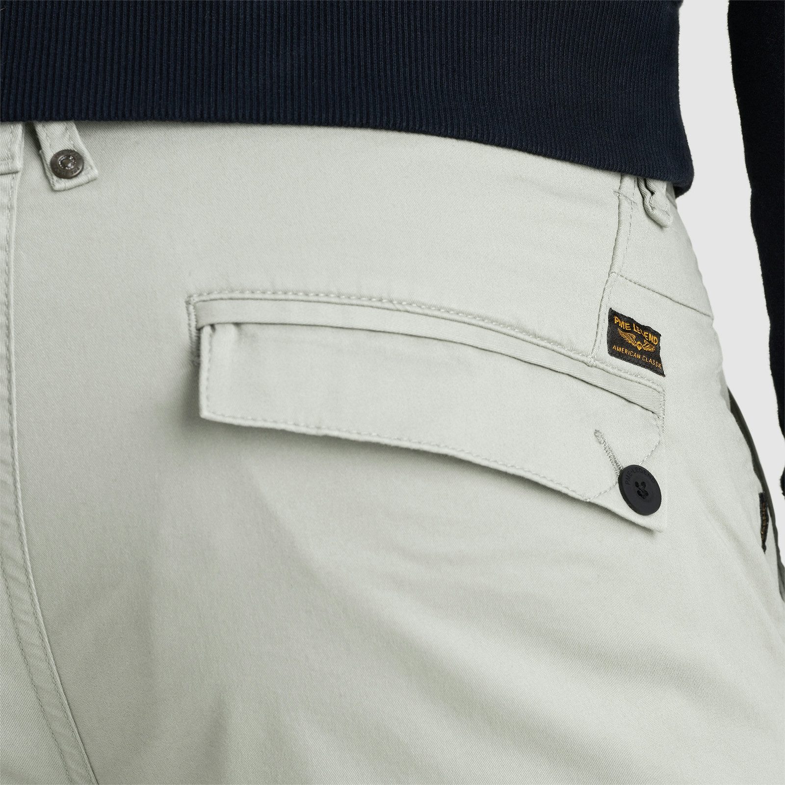 PME LEGEND Chinohose TWIN WASP CHINO LEFT HAND STRETCH TWILL mit Taschen