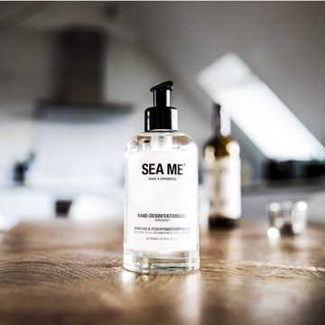 SEA ME Hand-Desinfektionsgel, vegan, im Mehrweg-Glas, Zitrusduft, 250ml Hand-Desinfektionsmittel