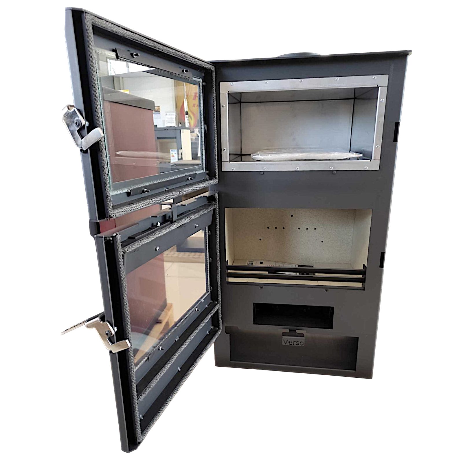 Verso Kaminofen F- INOX, 9,00 kW