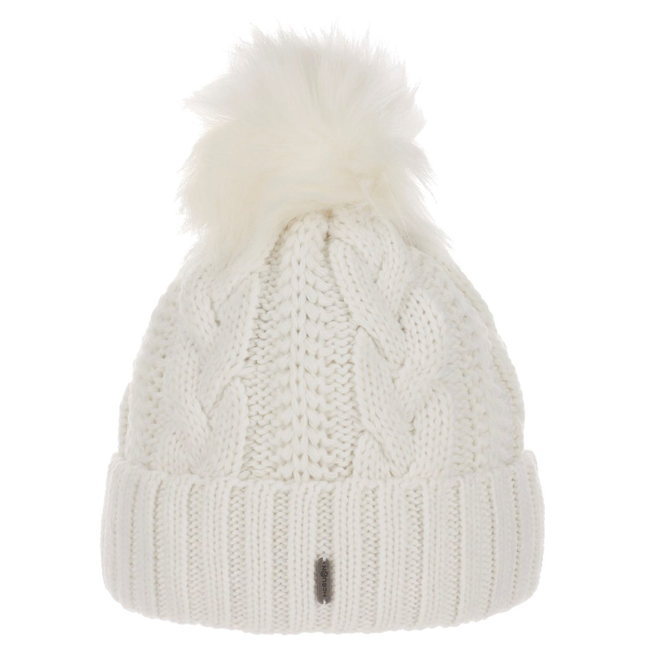 McBurn Bommelmütze (1-St) Bommelmütze mit Umschlag, Made in Italy günstig online kaufen