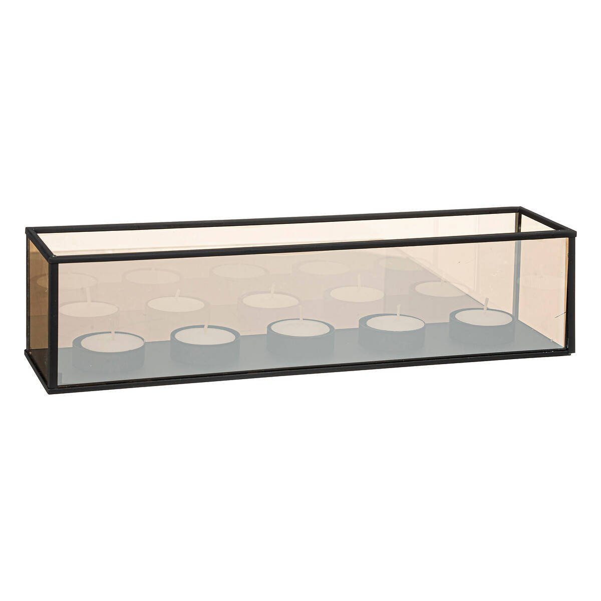Atmosphera Créateur d'intérieur Kerzentablett Teelichthalter INFINI, 5 Teelichter (Kerzenhalter)