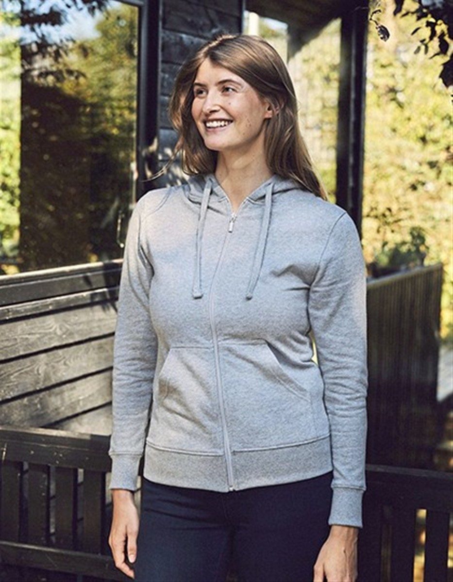 Neutral Kapuzensweatjacke Ladies Zip Hoodie günstig online kaufen