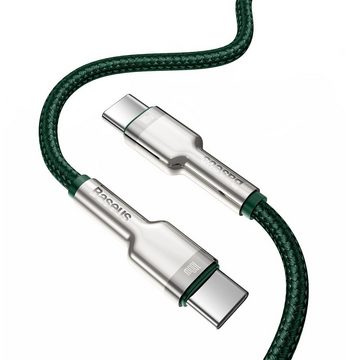 Baseus Metal Datenkabel USB Type C - USB Type C 100 W (20 V / 5 A) 2 m X-Link Lade-und Datenkabel