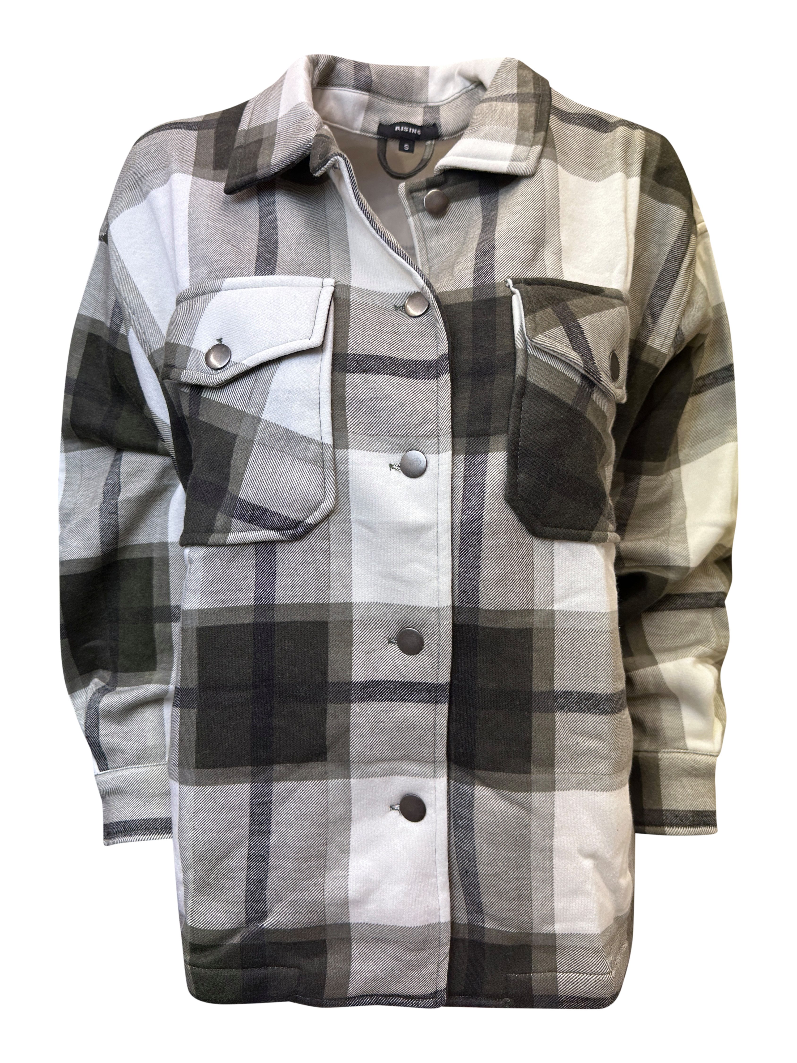 Worldclassca Flanellhemd Worldclassca Oversized Karo Hemd günstig online kaufen