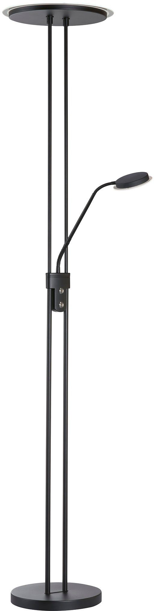 FISCHER & HONSEL Stehlampe Driva, LED fest integriert, langlebige LED, dimmbar