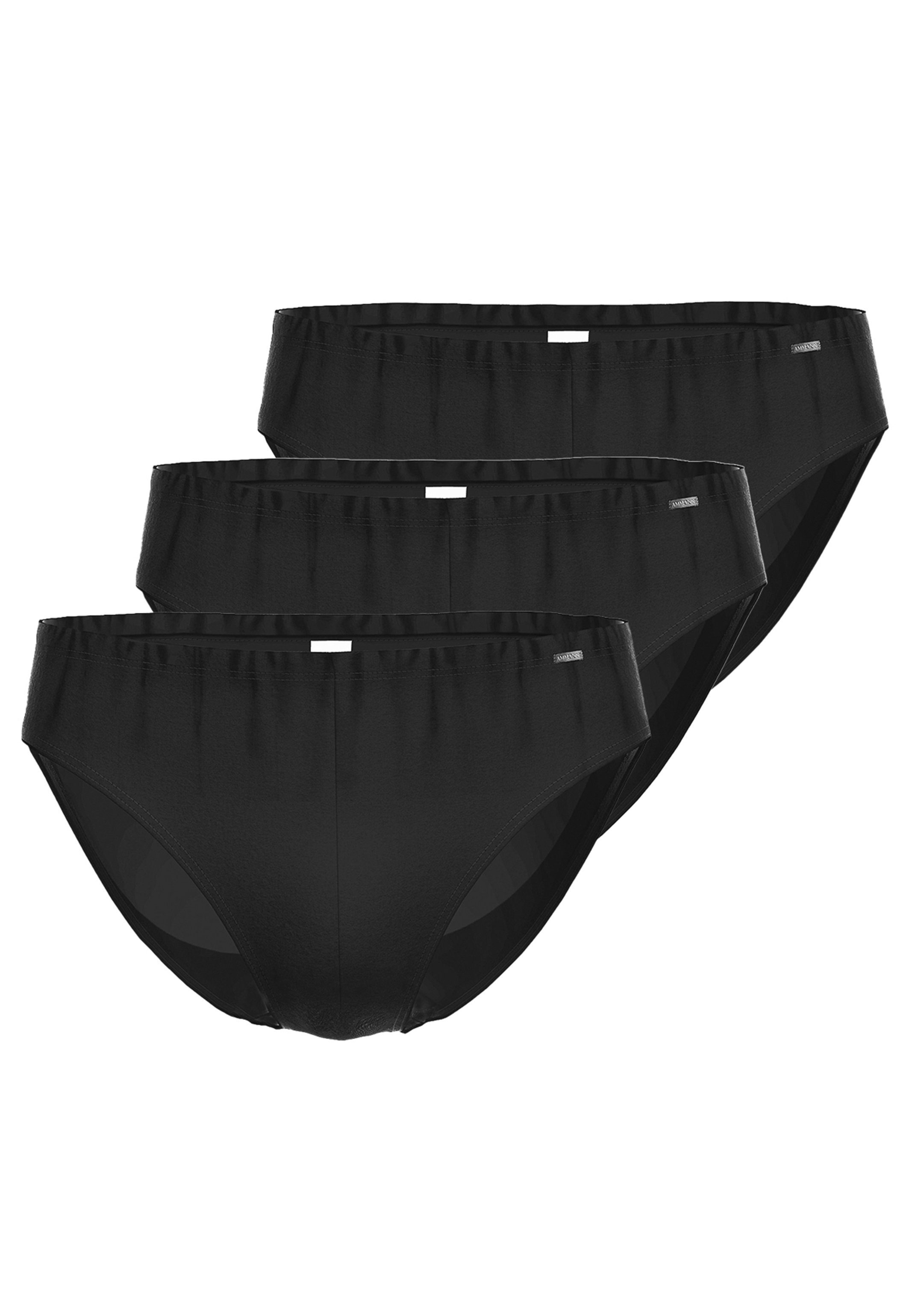 Ammann Slip 3er Pack Tencel (Spar-Set, 3-St) Slip / Unterhose - Ohne Eingriff - Weiches Material