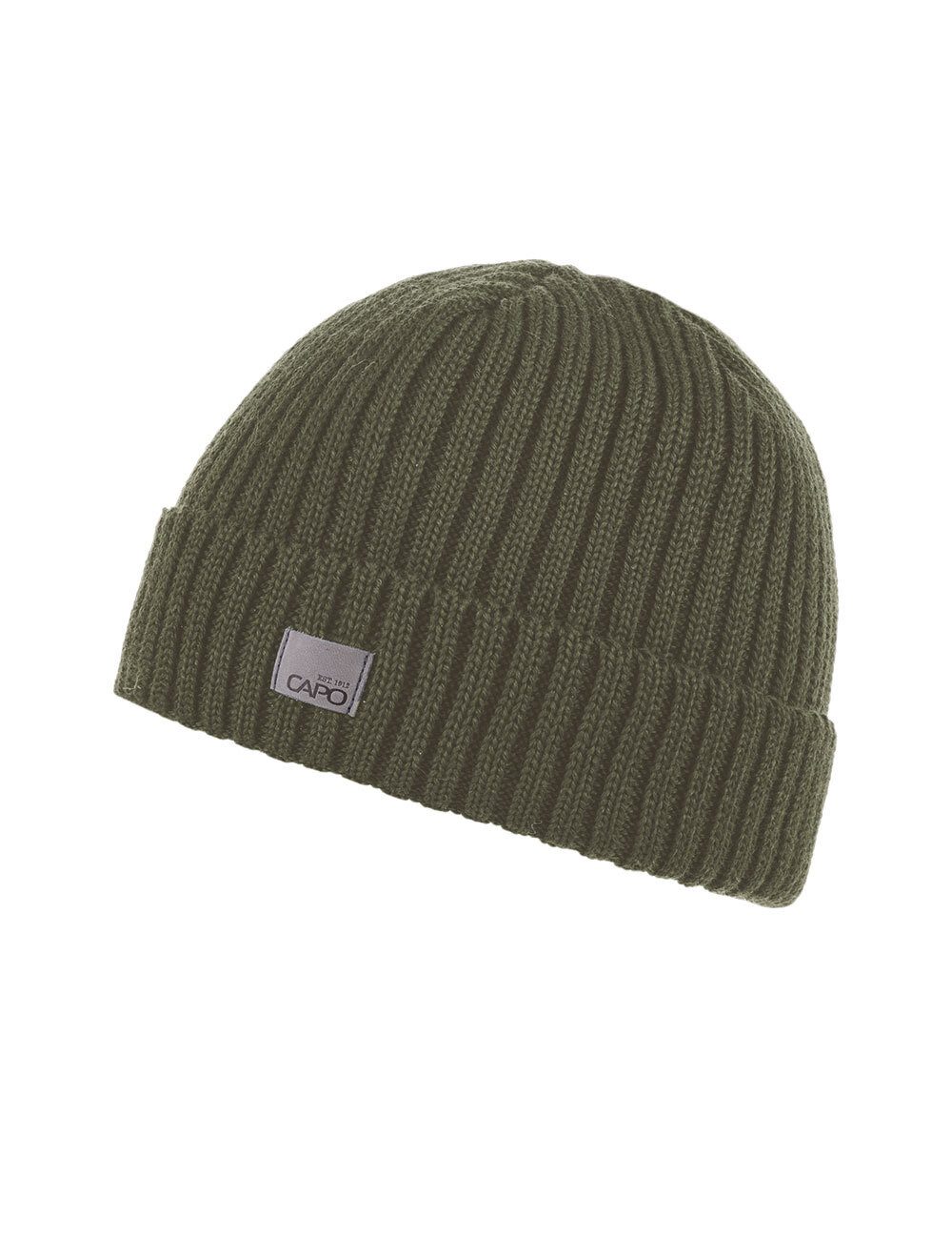 CAPO Strickmütze Woll-Mütze, gerippt Strick, Fleecefutter (1-St) Merinowoll günstig online kaufen