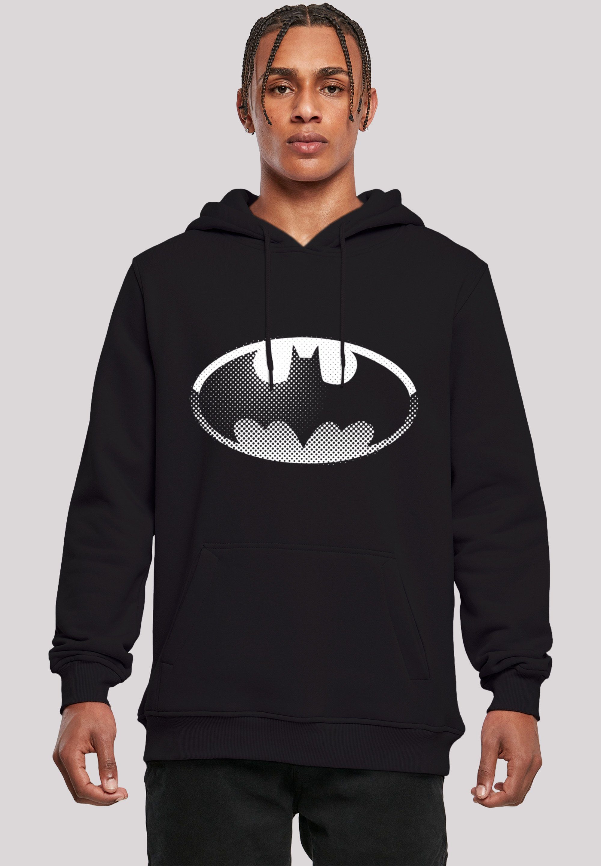 F4NT4STIC Sweatshirt »Hoodie DC Comics Batman Spot Logo« Herren,Premium  Merch,Slim-Fit,Kapuzenpullover,Bedruckt