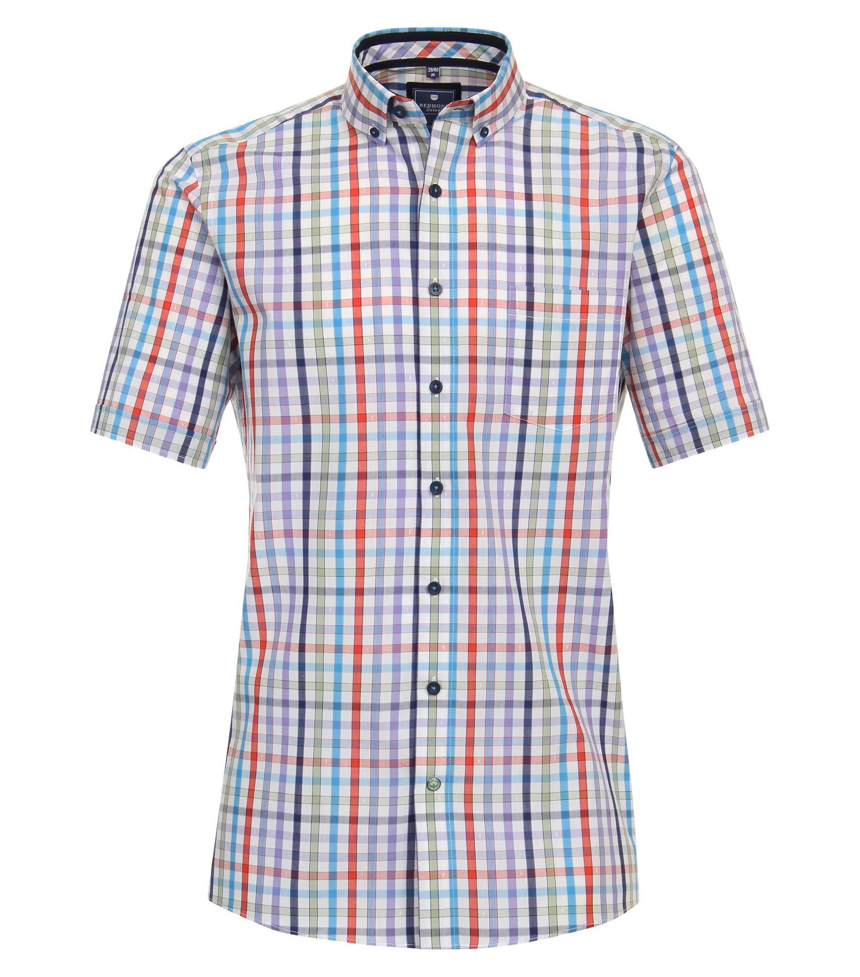Redmond Kurzarmhemd 241070999 comfort fitButton-Down günstig online kaufen