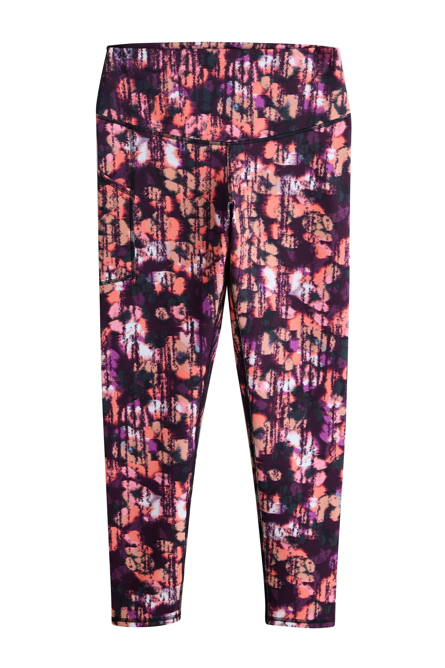 Funktionsleggings Active Sports Figurformende Leggings mit Taschen