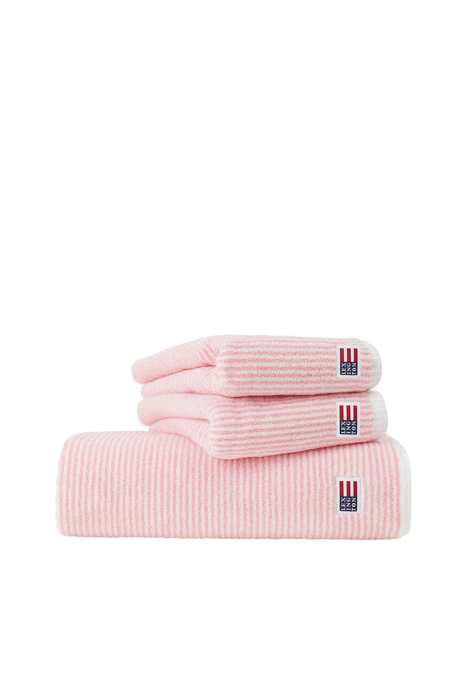 petunia Towel pink/white Original Handtuch Lexington