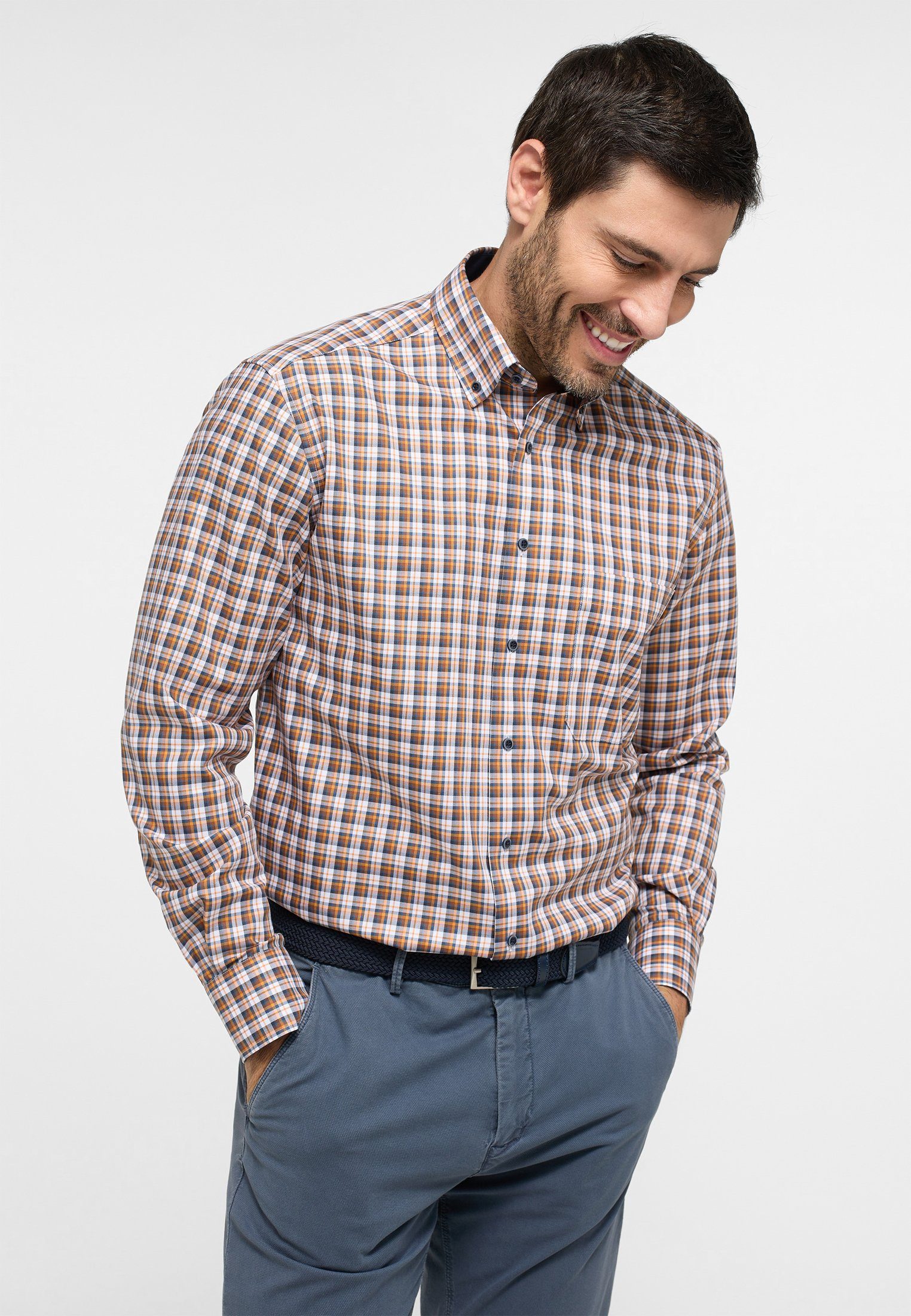 Eterna Langarmhemd COMFORT FIT günstig online kaufen