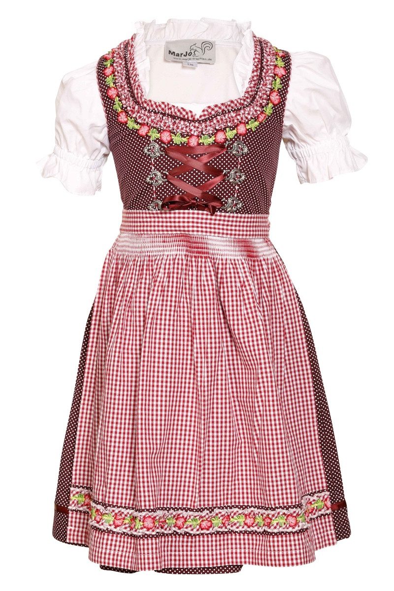 MarJo Дирндль Kinderdirndl 3tlg. - BLANDA - pflaume