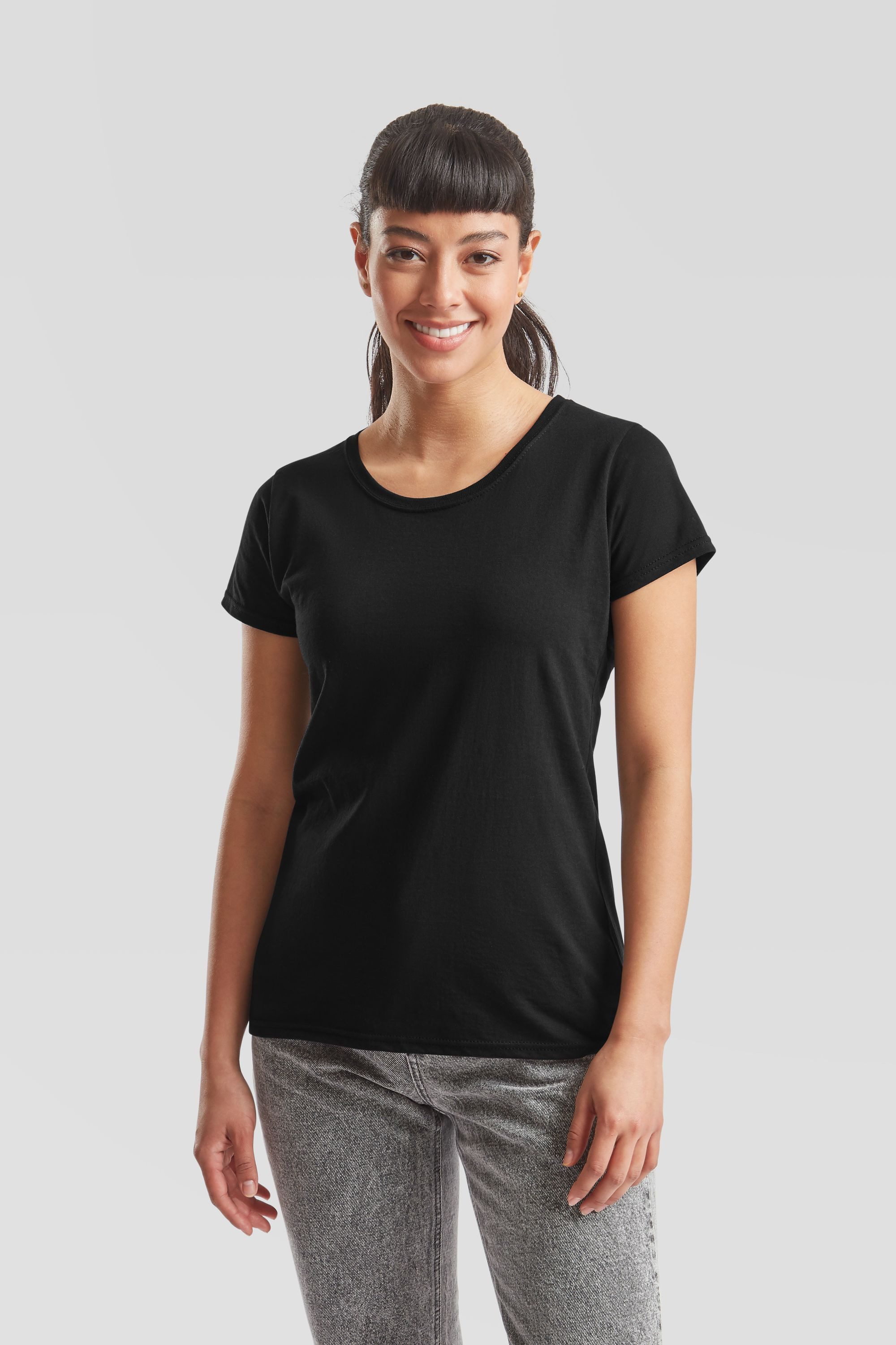 Fruit of the Loom Rundhalsshirt Fruit of the Loom Original T Lady-Fit – Bild 3 von 5