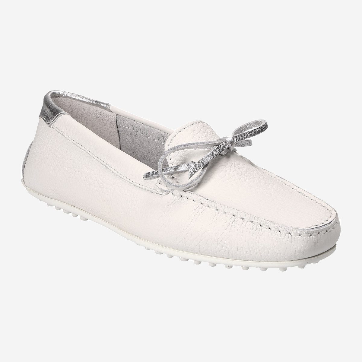 Lüke Schuhe 7907, Slipper & Mokassin in Weiß für Damen Slipper