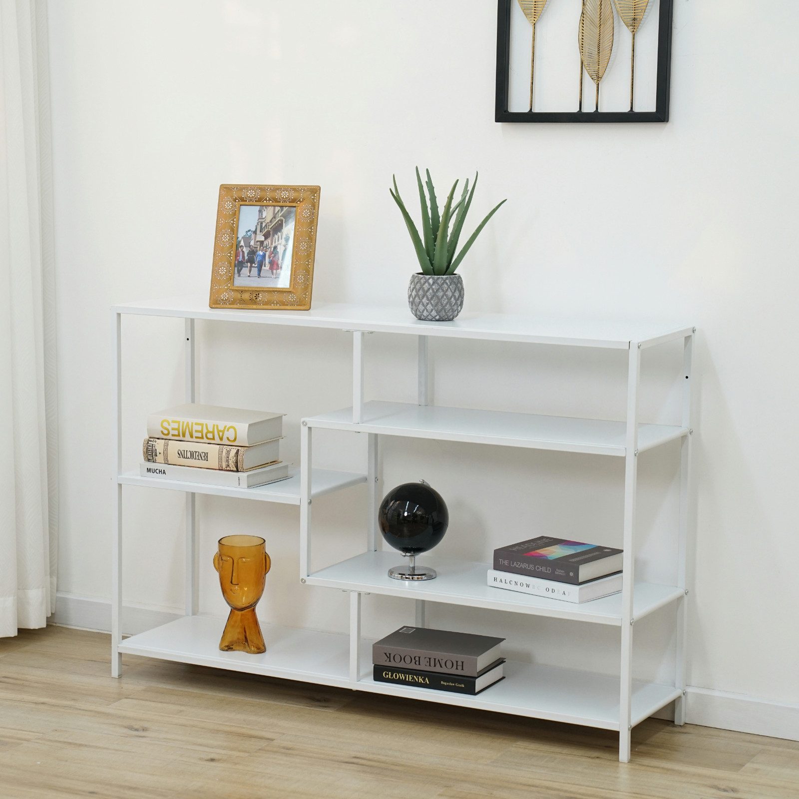 SVITA Regal CASTO, Metallregal, Bücherregal, Industrial Design, Freistehend günstig online kaufen