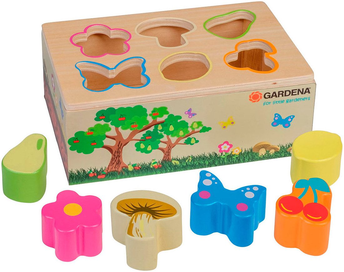 Happy People Steckspielzeug GARDENA Garten, aus Holz