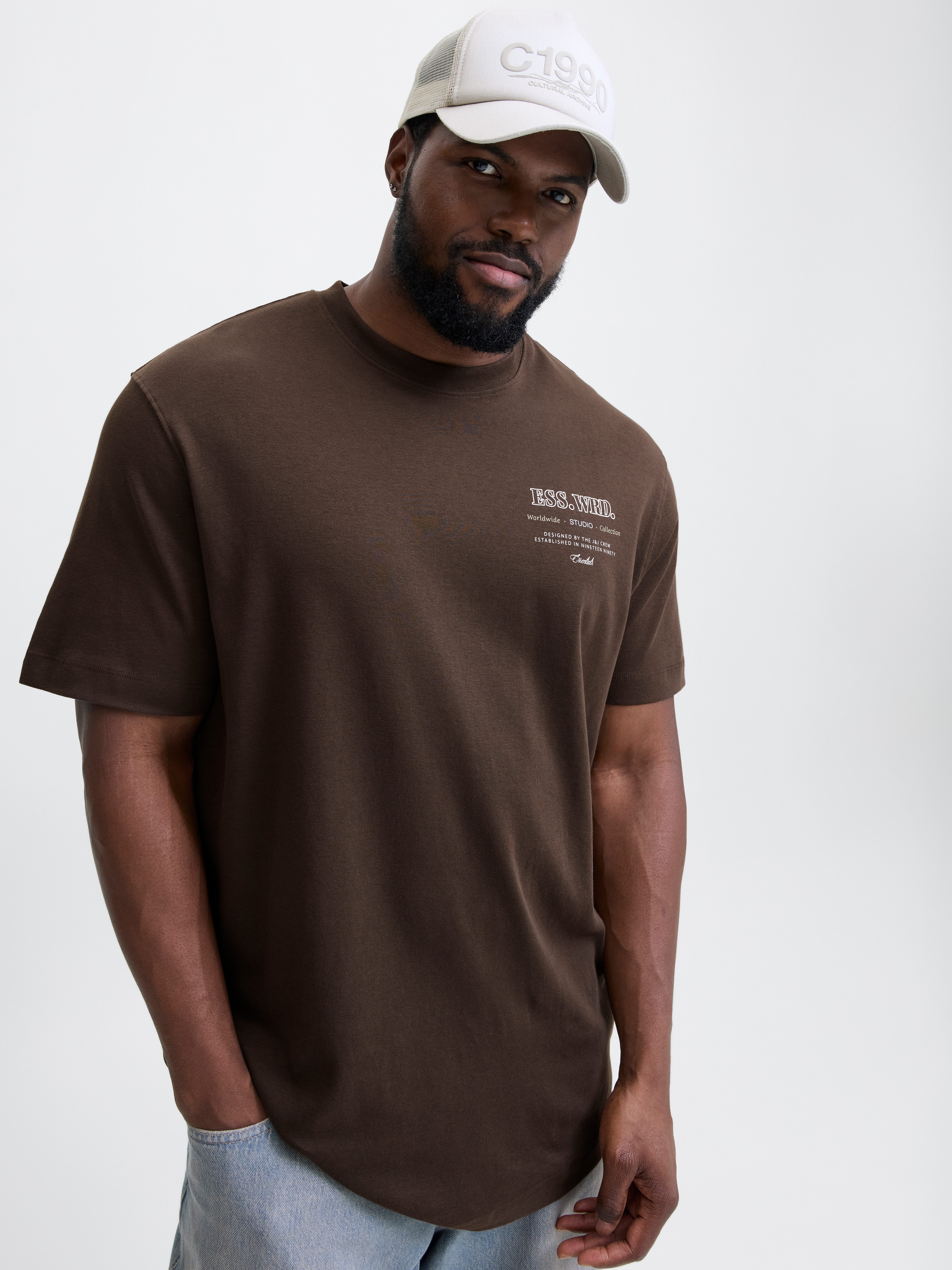 Jack & Jones PlusSize T-Shirt JJEURBAN günstig online kaufen