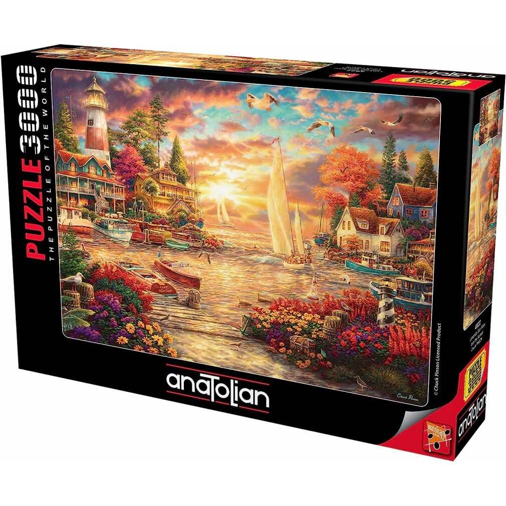 ANATOLIAN Puzzle ANATOLISCHES Puzzle Im Sonnenuntergang 3000 Teile, Puzzleteile