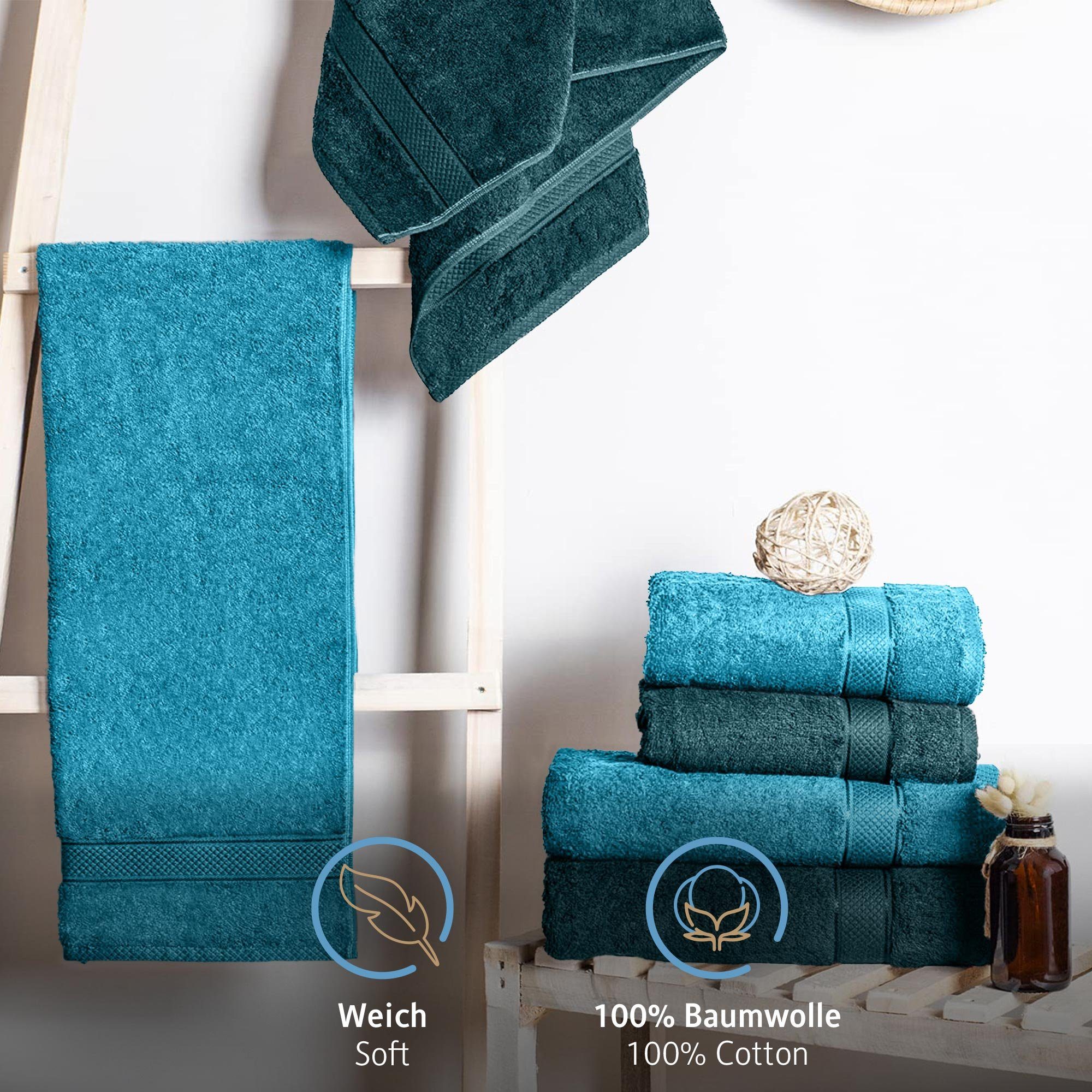Komfortec Handtuch Set Handtuch Set 100% günstig online kaufen