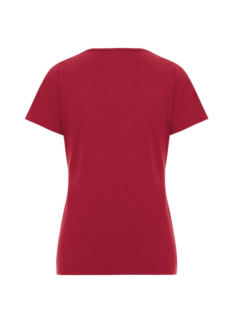 Trigema T-Shirt TRIGEMA Damen T Shirt aus Biobaumwolle (1-tlg)