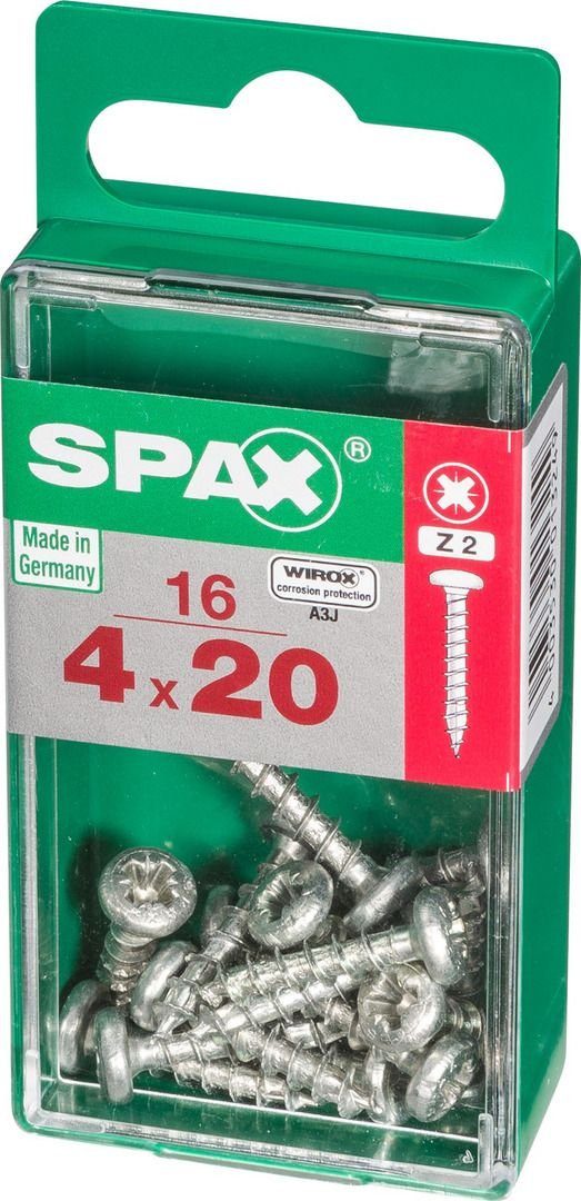20 TX x Spax 20 4.0 mm Holzbauschraube SPAX - 16 Universalschrauben