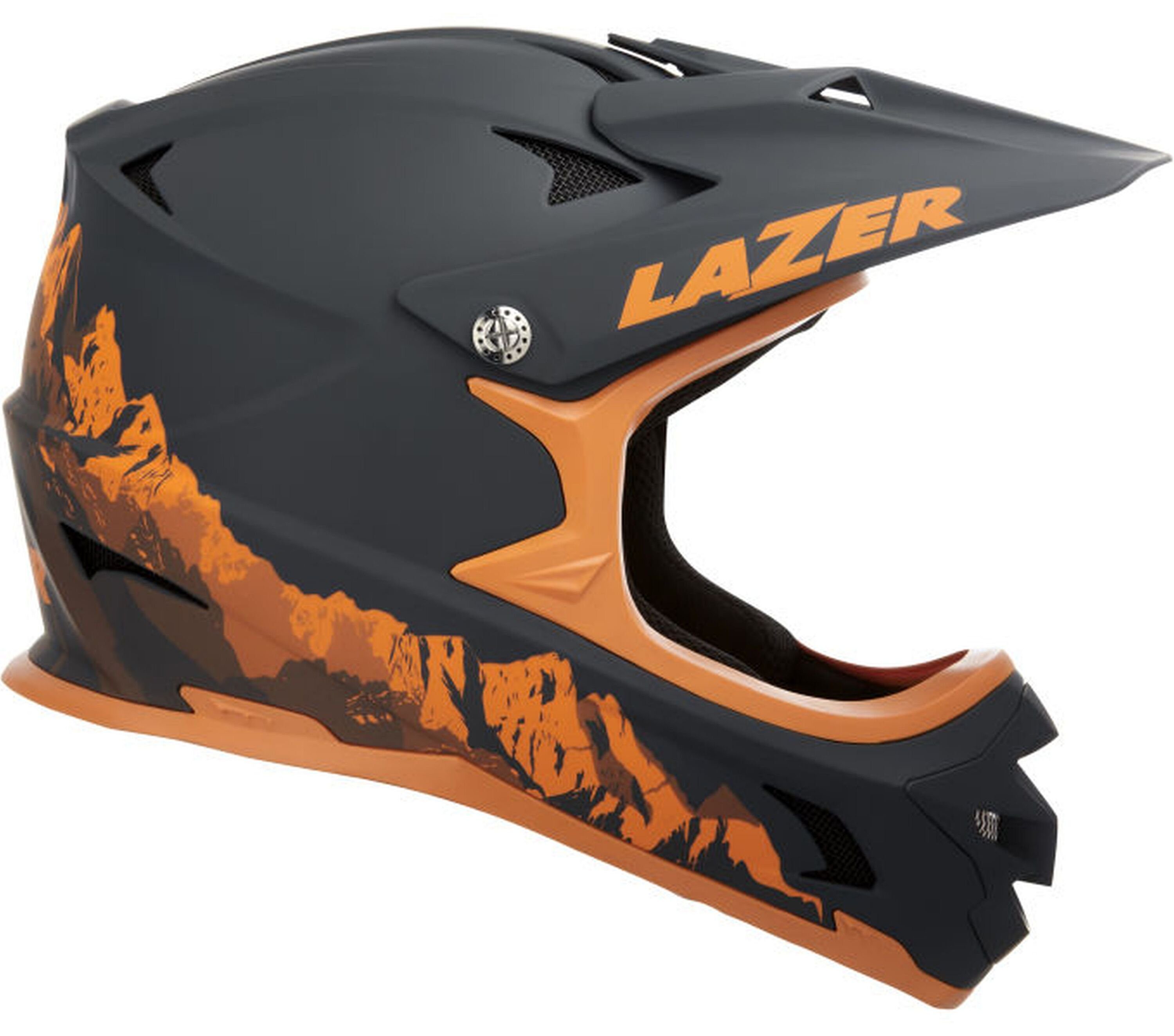 Lazer Fahrradhelm, Full Face Helm Phoenix+, Verstellbares Visier & Gute  Ventilation