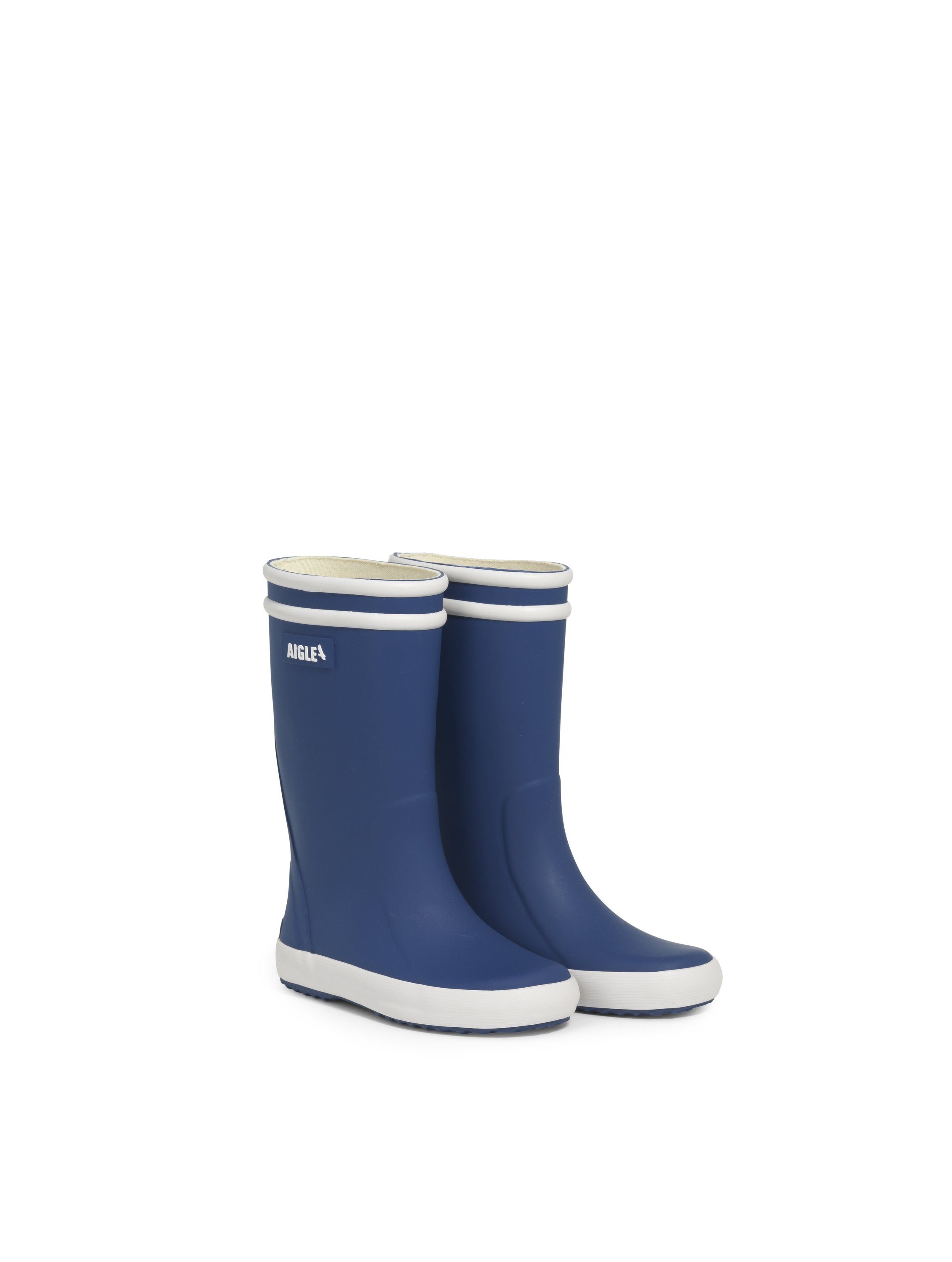 Aigle Regenstiefel Lolly-Pop 2 blau/weiß Gummistiefel günstig online kaufen